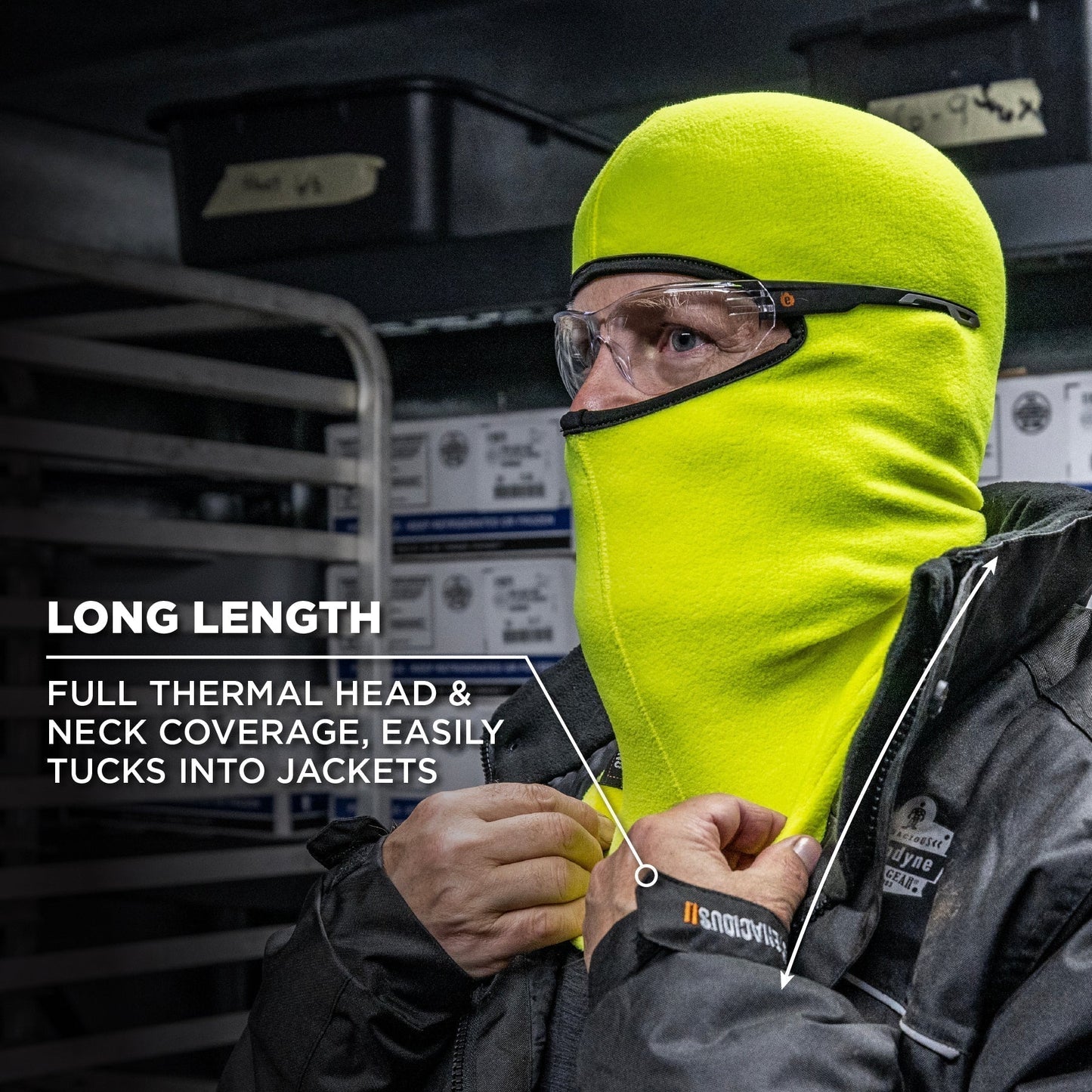Black Fleece Balaclavas - Ergodyne - Thermal Design