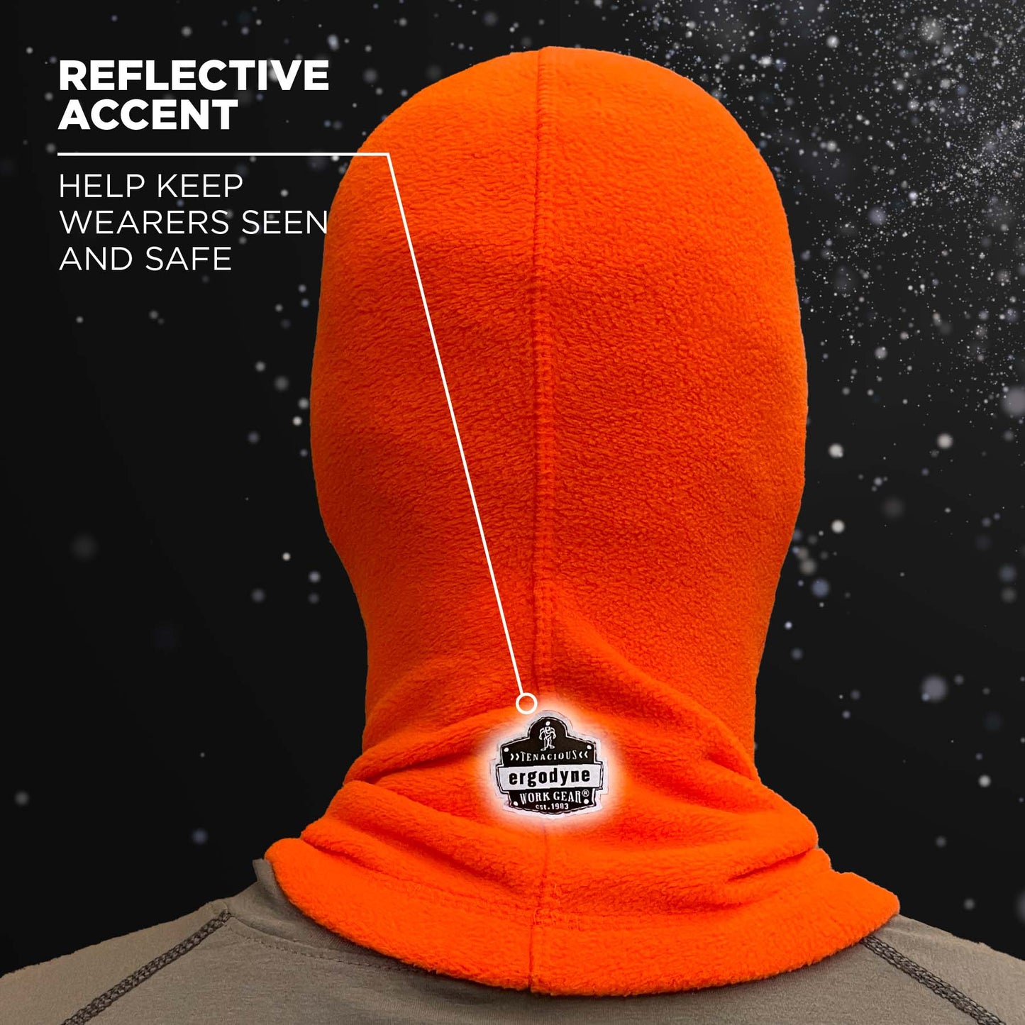 Black Fleece Balaclavas - Ergodyne - Thermal Design
