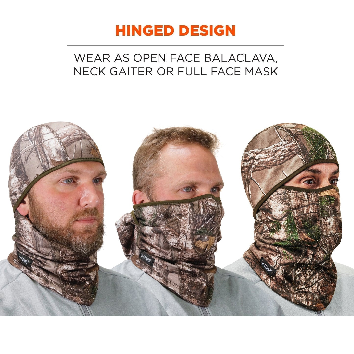 Camo Balaclavas - Ergodyne - Wind-Proof Fleece