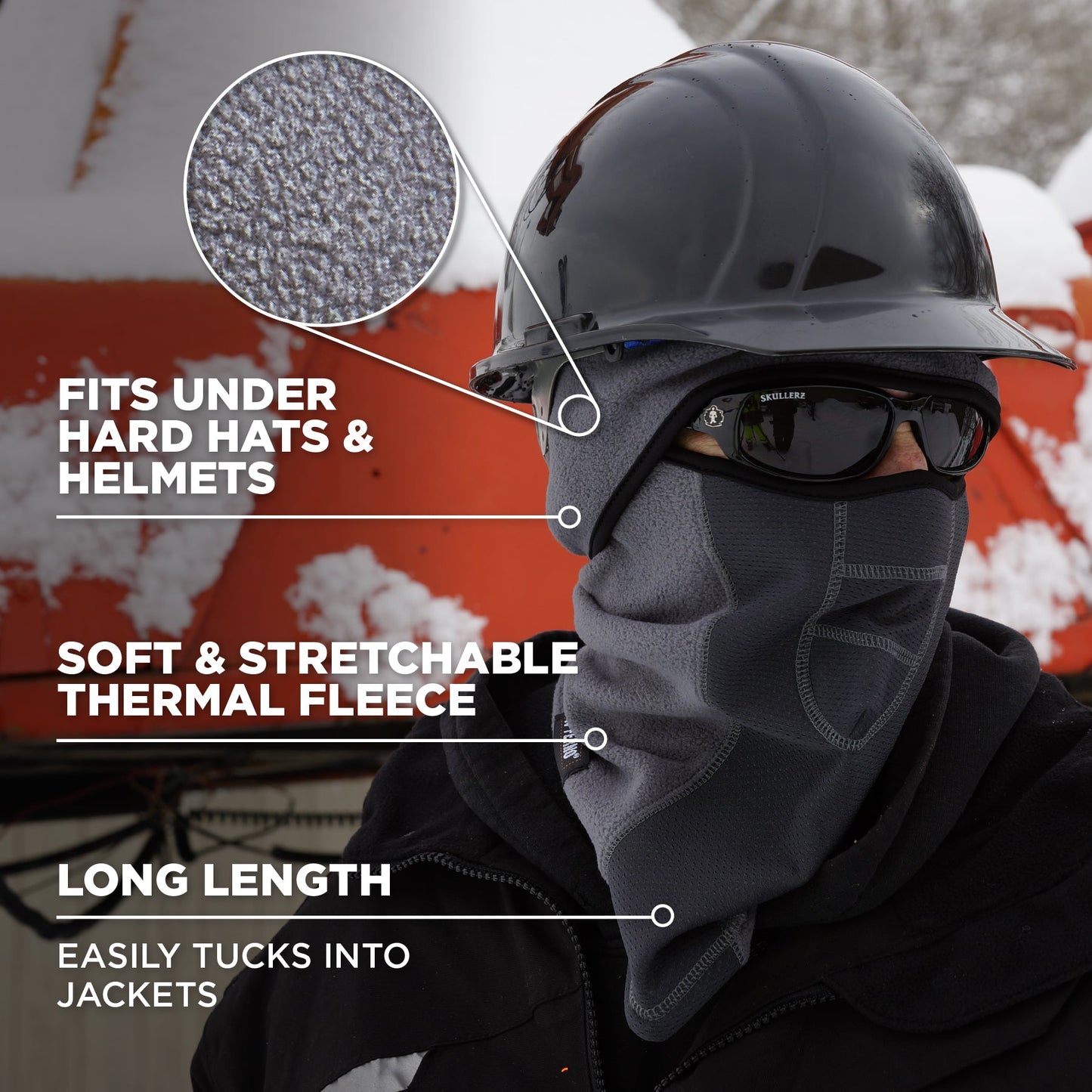 Camo Balaclavas - Ergodyne - Wind-Proof Fleece