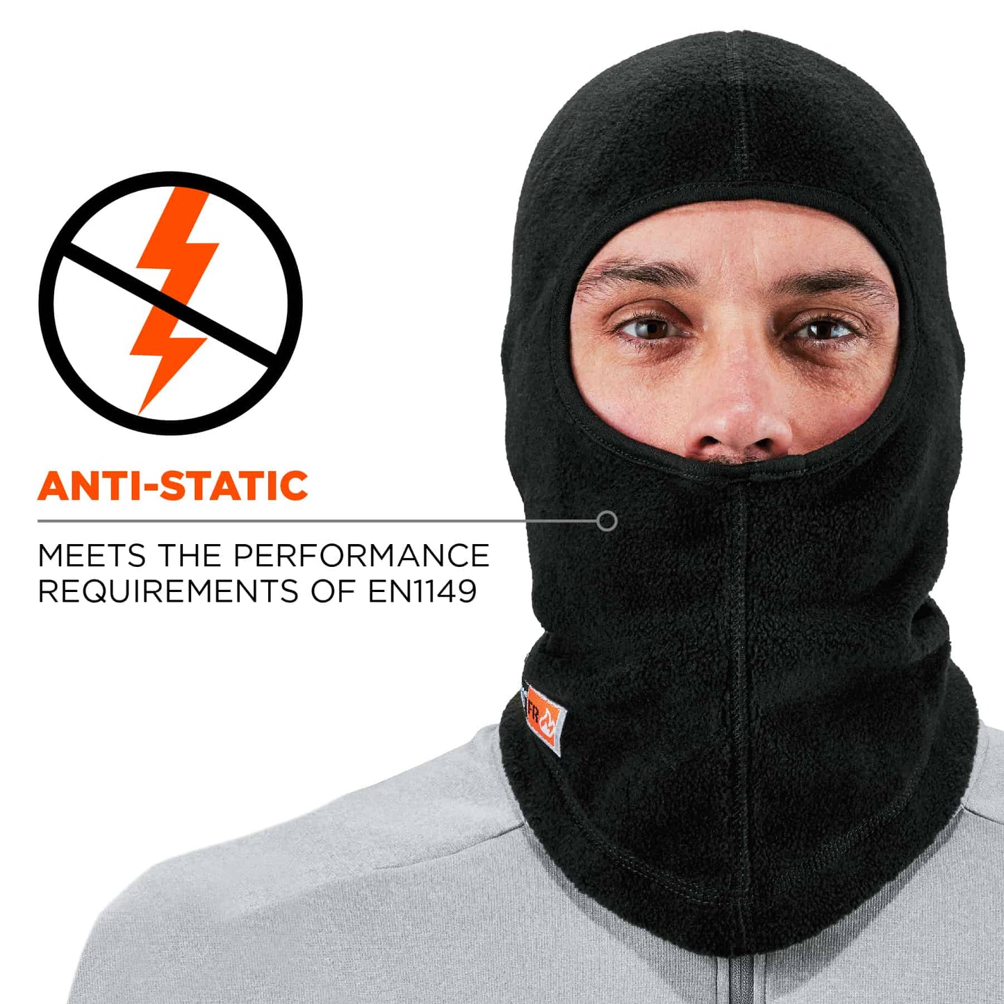 Black Balaclavas - Ergodyne - Warm Modacrylic Fleece