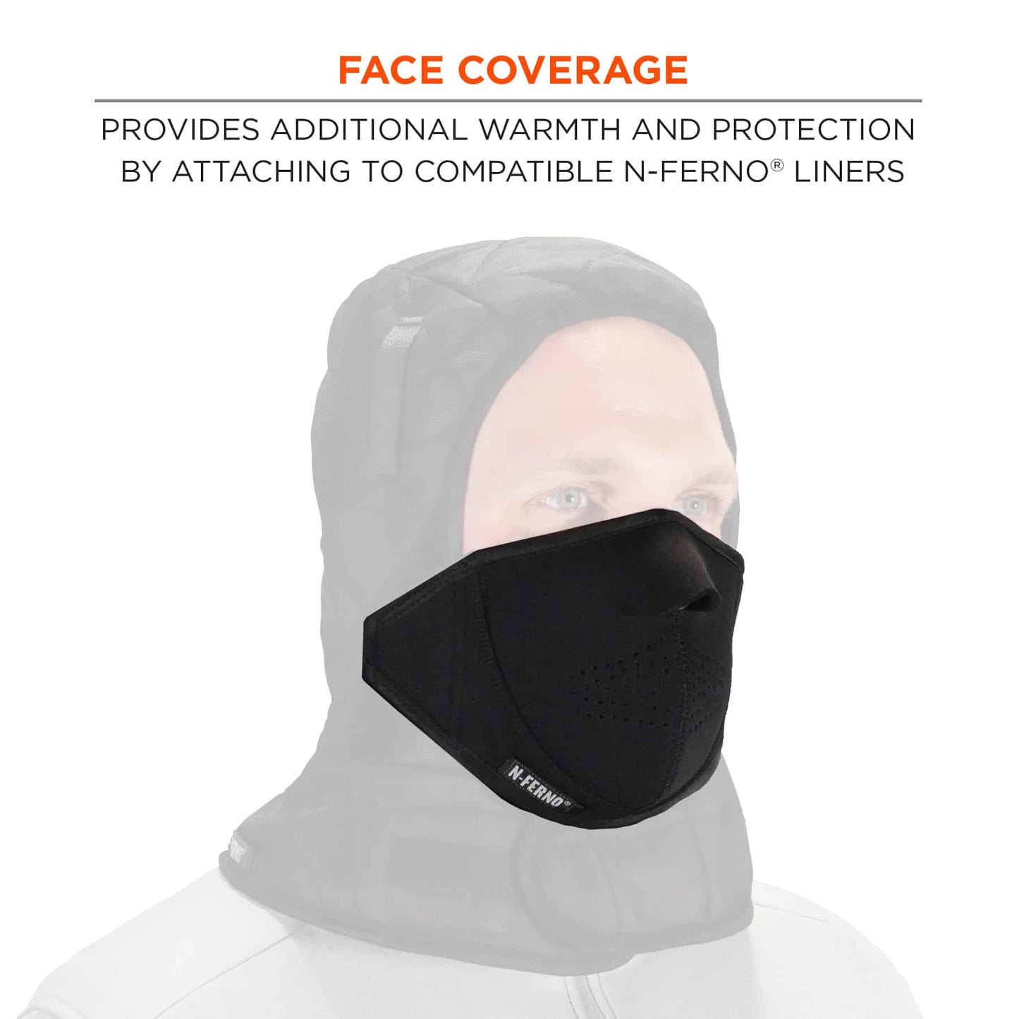 Black Face Masks - Ergodyne - Thermal Neoprene Shell