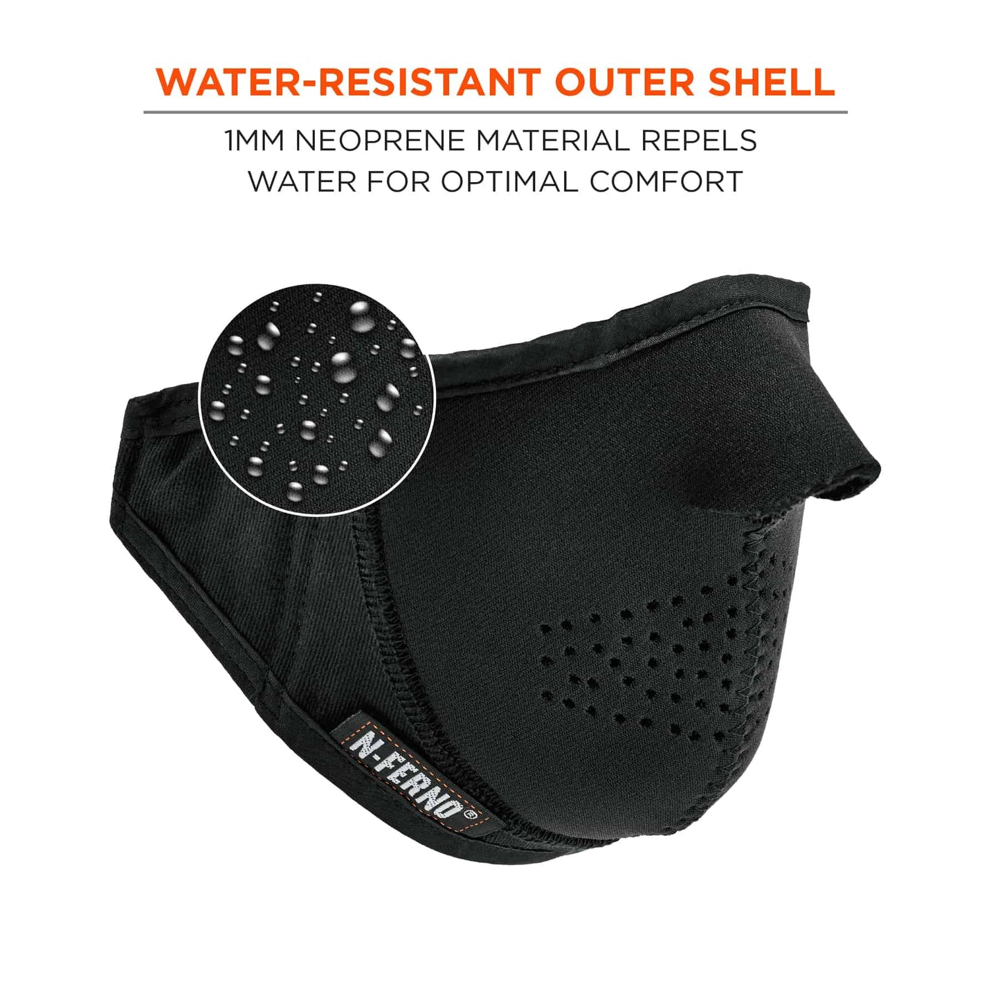 Black Face Masks - Ergodyne - Thermal Neoprene Shell