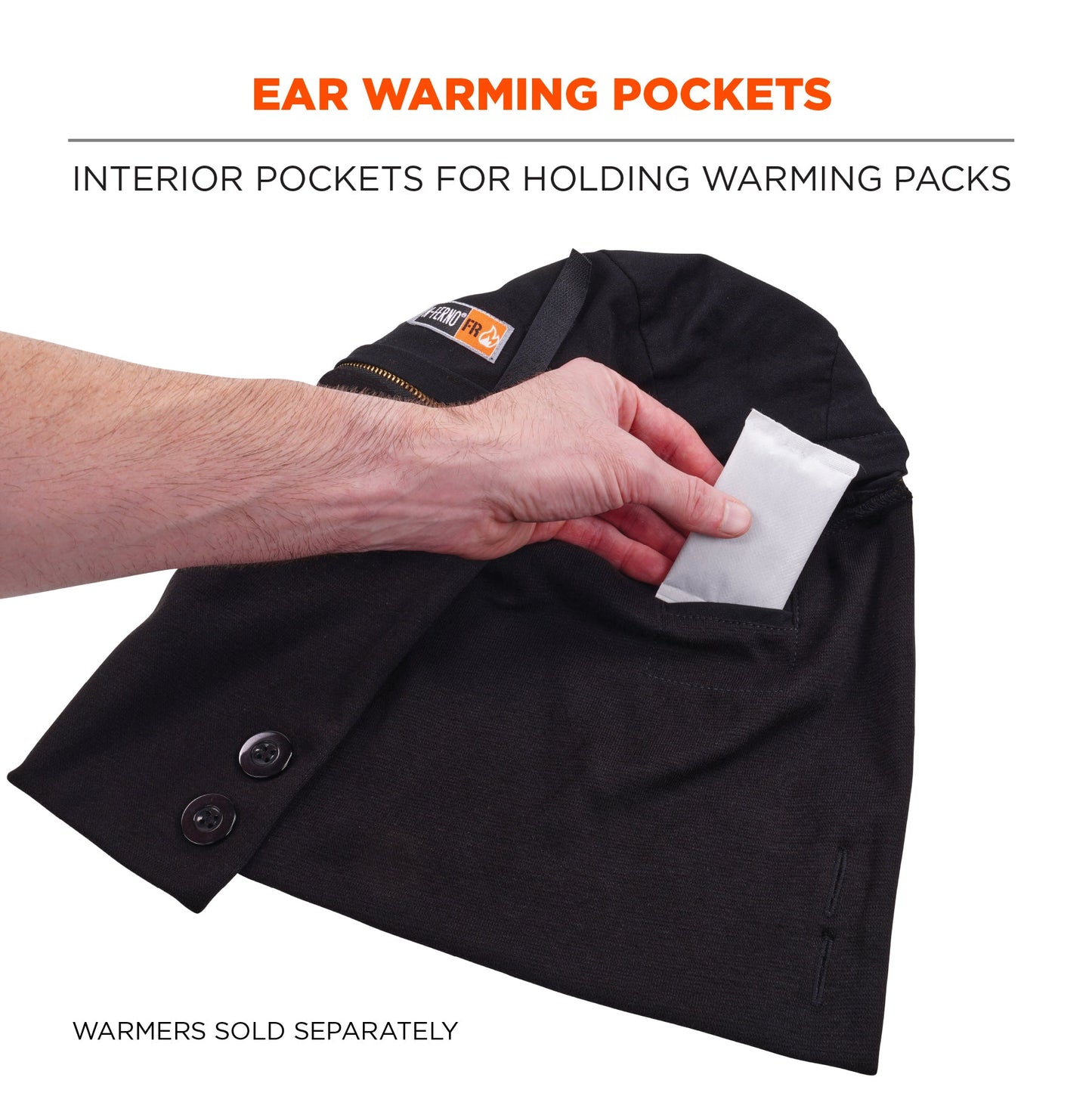 Zipper Removal Winter Liners - Ergodyne - Durable FR Cap