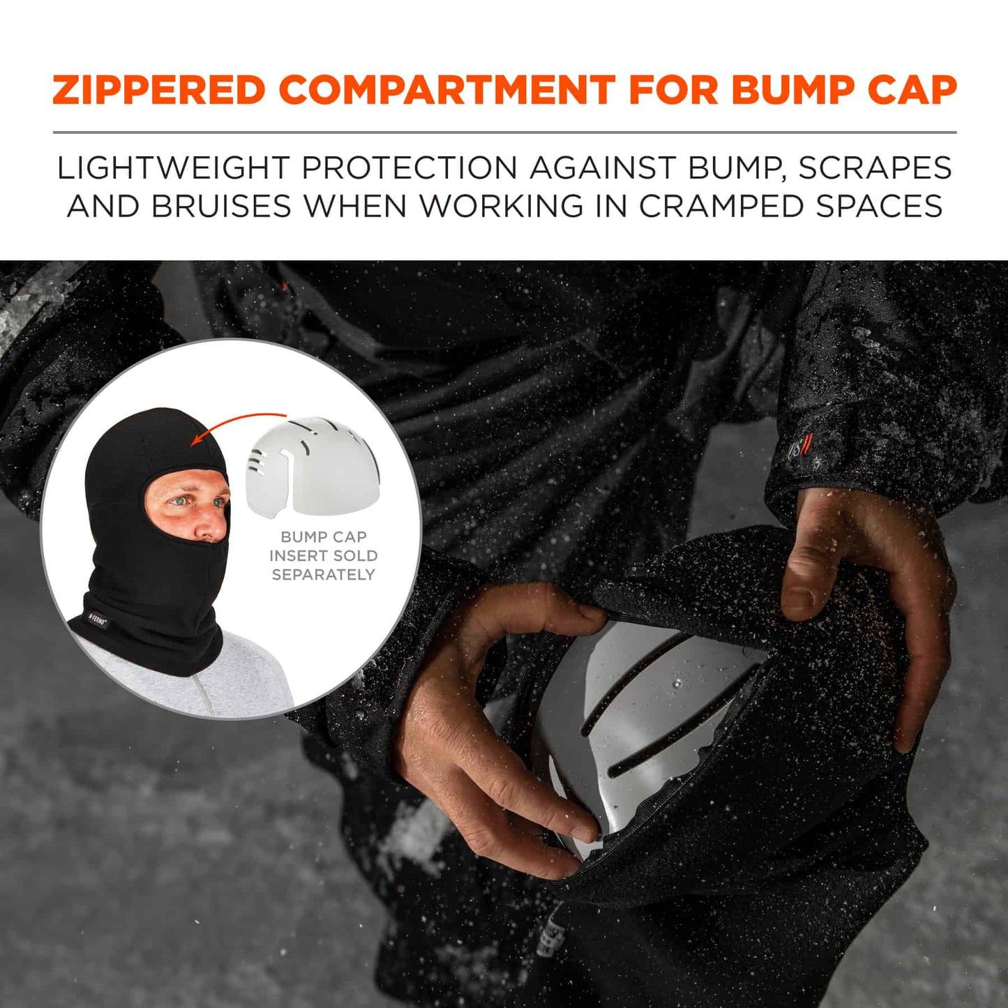 Black Balaclavas - Ergodyne - Warm Fleece Mask