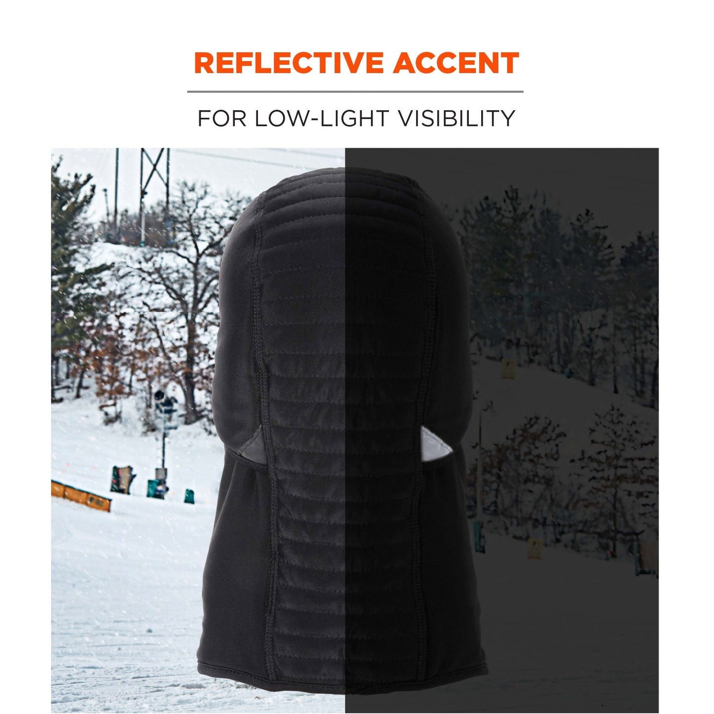 Black Insulated Balaclava - Ergodyne - Warm Comfort