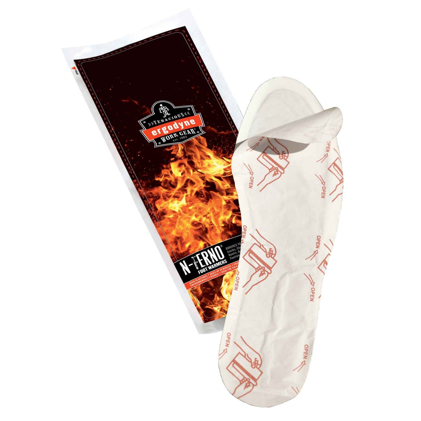 Adhesive Back Warming Packs - Ergodyne - Air Activated