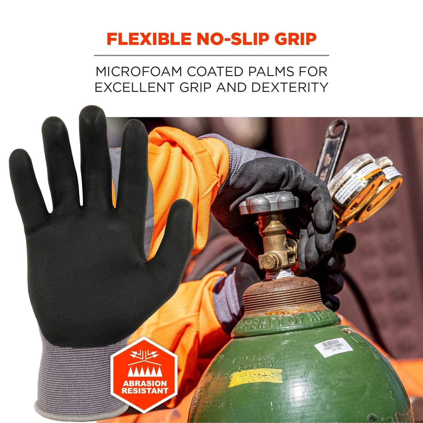 Microfoam Palm String Knit Gloves - Ergodyne - Durable Grip