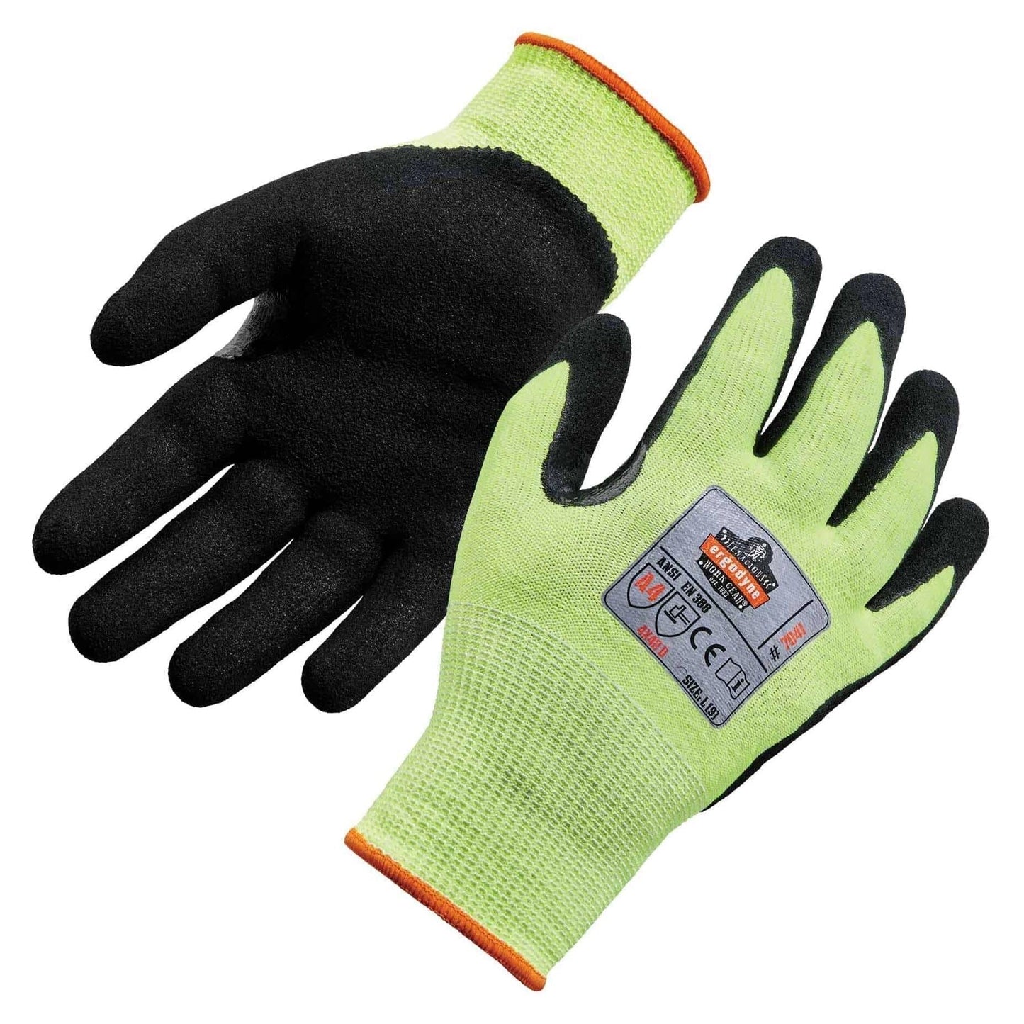 Green String Knit Gloves - Ergodyne - Cut-Resistant Comfort