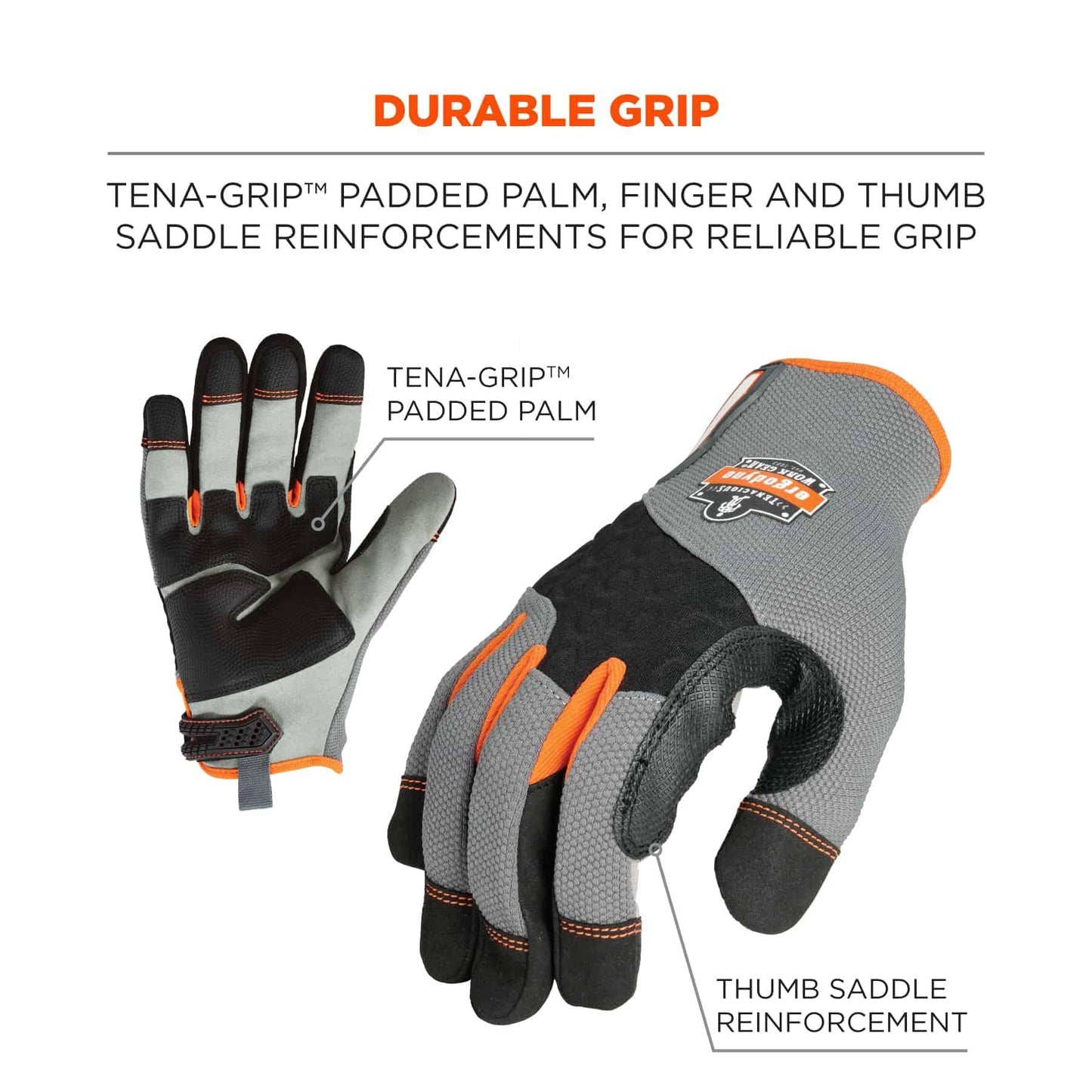 Lime Performance Gloves - Ergodyne - Heavy-Duty Grip