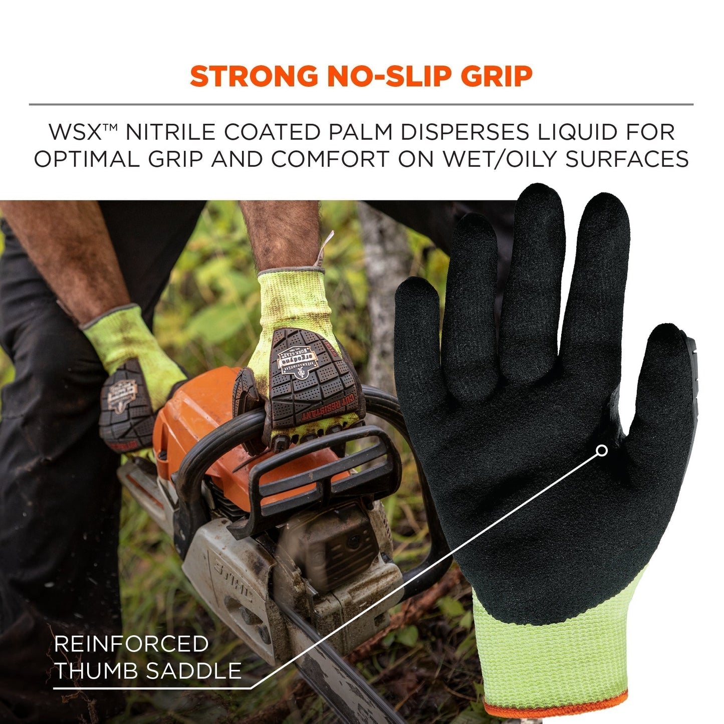 Green Performance Gloves - Ergodyne - Cut-Resistant