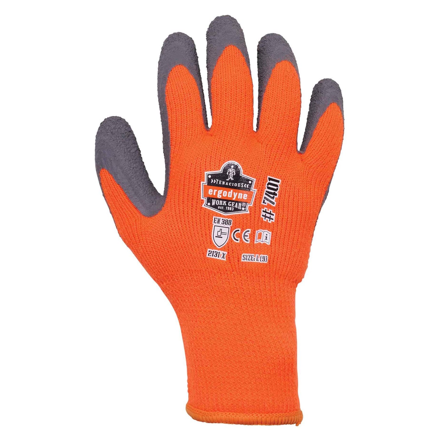 Orange String Knit Gloves - Ergodyne - Lightweight Comfort
