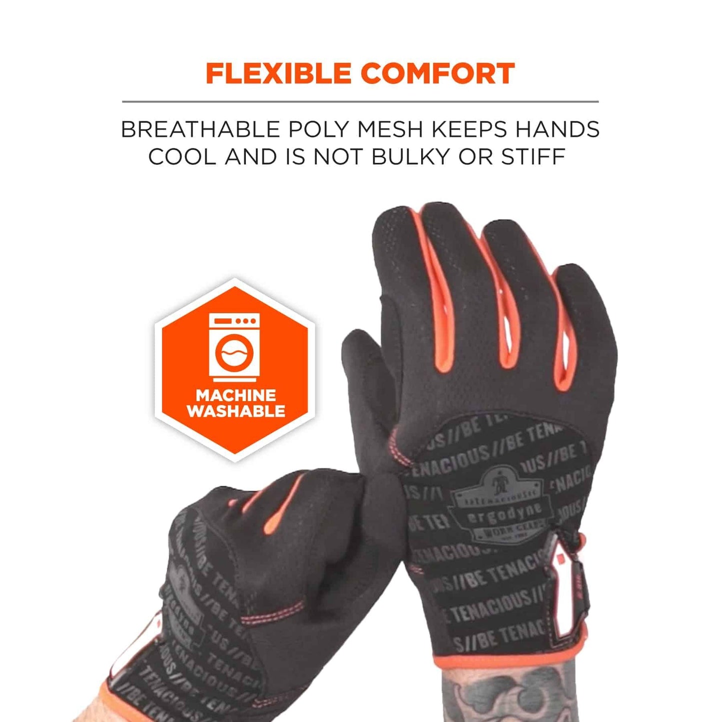Lime Performance Gloves - Ergodyne - Durable Design
