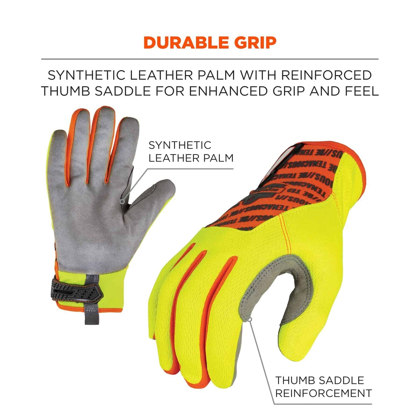 Lime Performance Gloves - Ergodyne - Durable Design