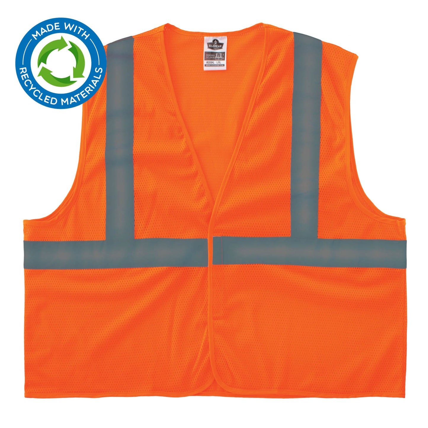 Yellow/Lime Safety Vests - Ergodyne - Eco-Friendly Design