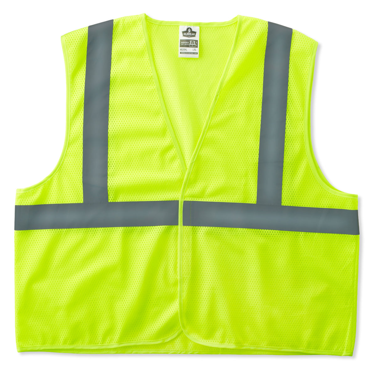 Yellow/Lime Safety Vest - Ergodyne - Reflective Mesh