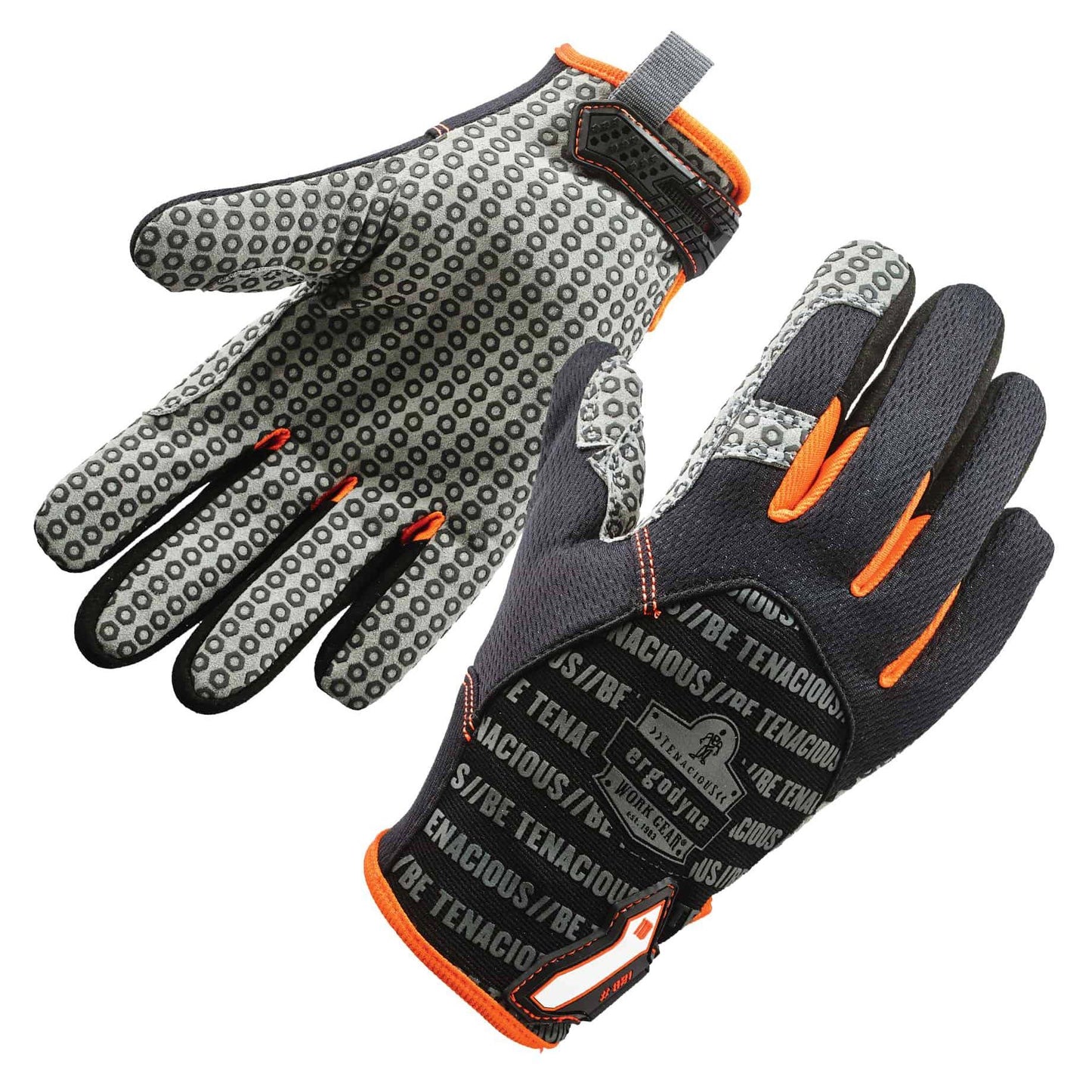 Black Performance Gloves - Ergodyne - Smooth Grip