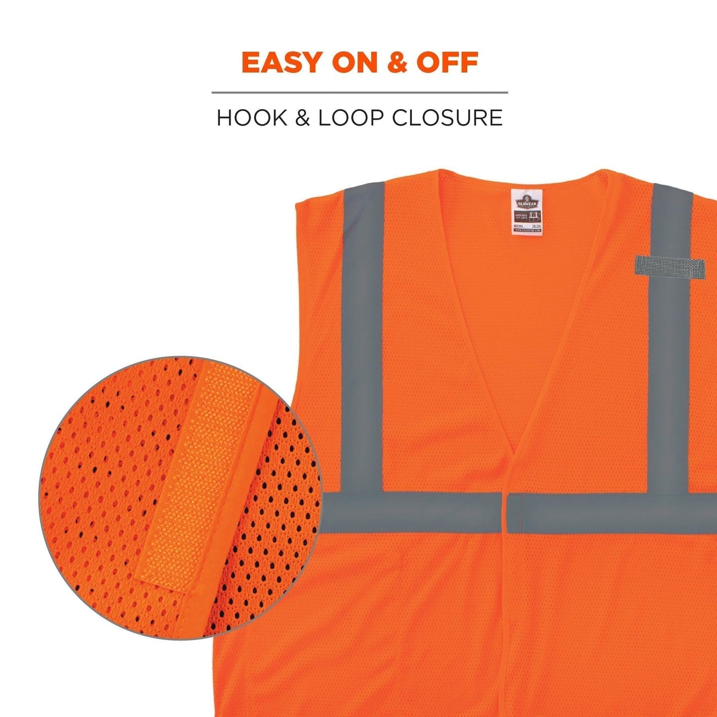 Yellow/Lime Safety Vest - Ergodyne - Hi-Vis Utility
