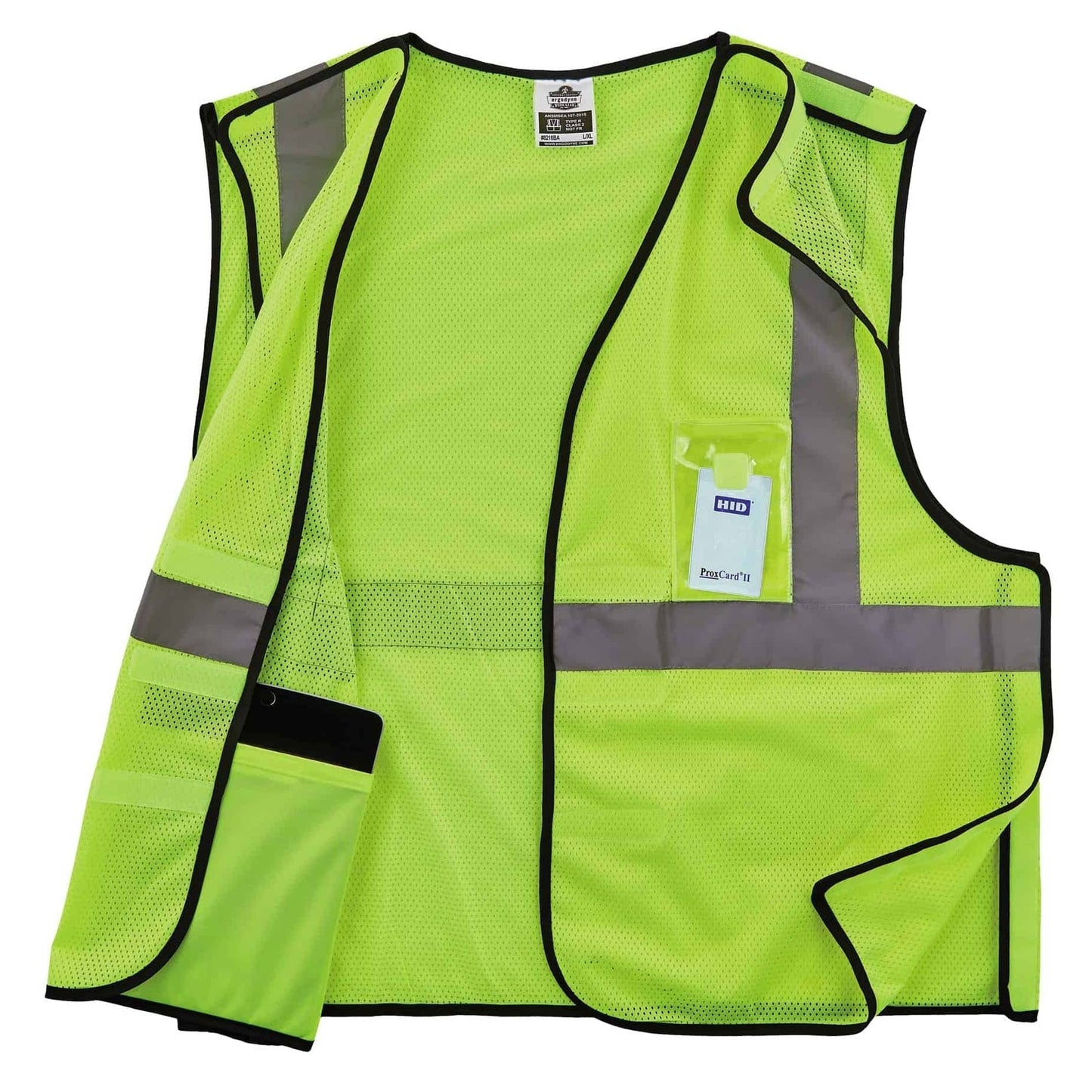 Yellow/Lime Safety Vest - Ergodyne - Breakaway Design