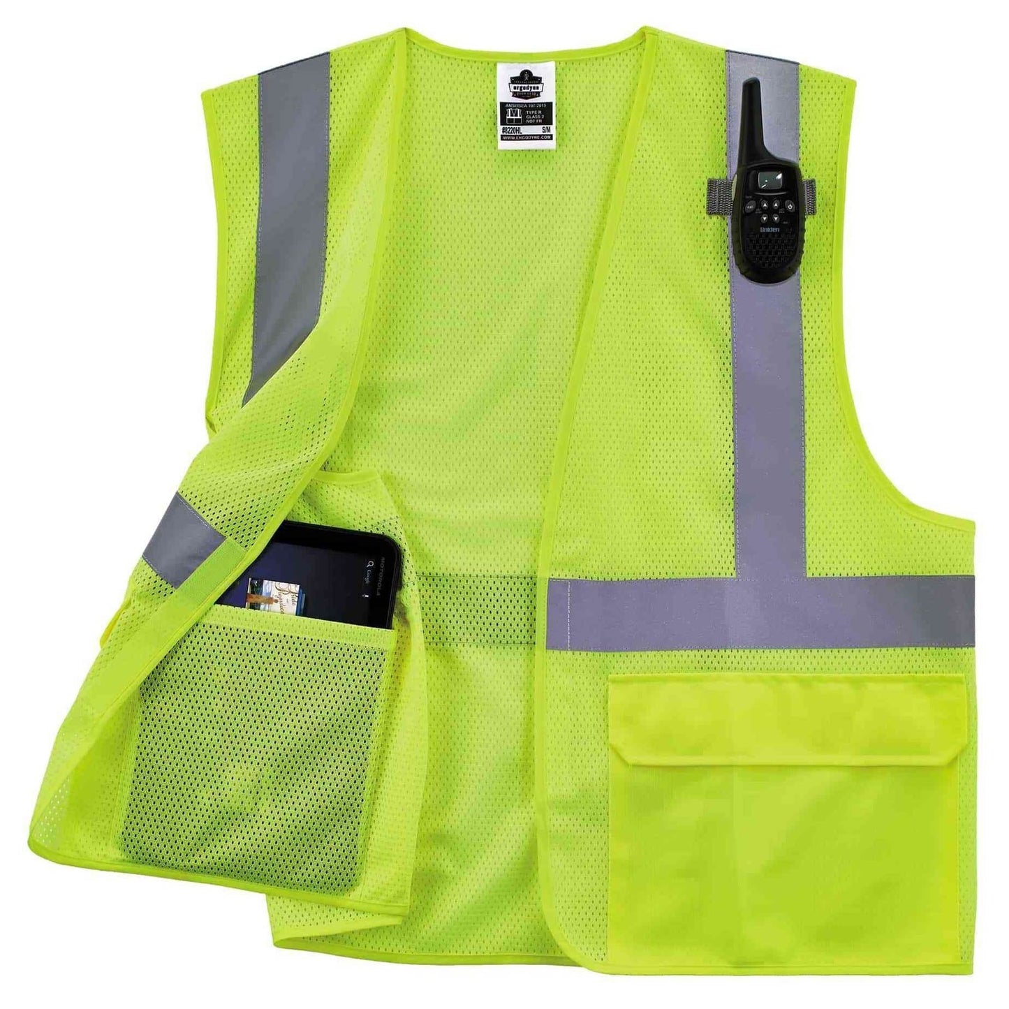 Yellow/Lime Safety Vest - Ergodyne - Mesh Design