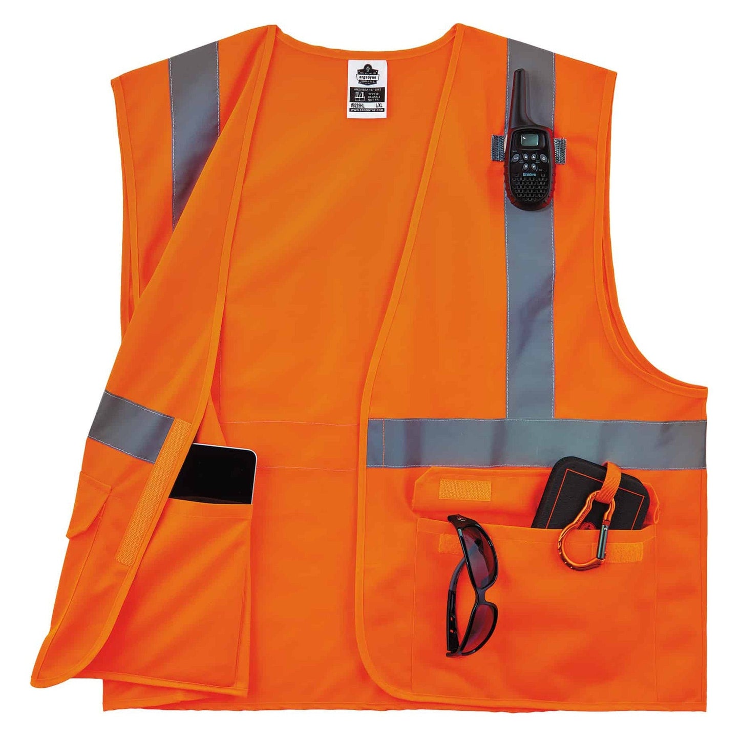 Yellow/Lime Safety Vest - Ergodyne - ANSI Compliant