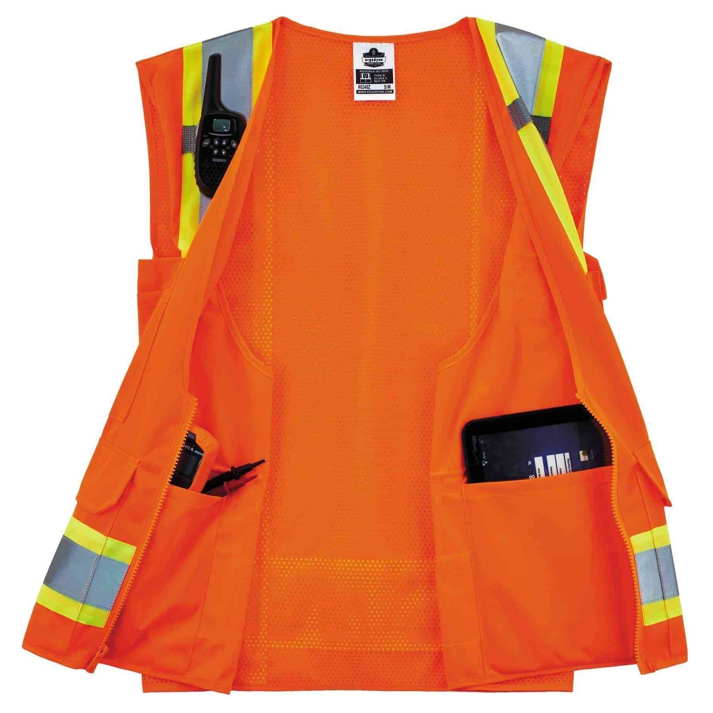 Yellow/Lime Safety Vests - Ergodyne - ANSI Compliant
