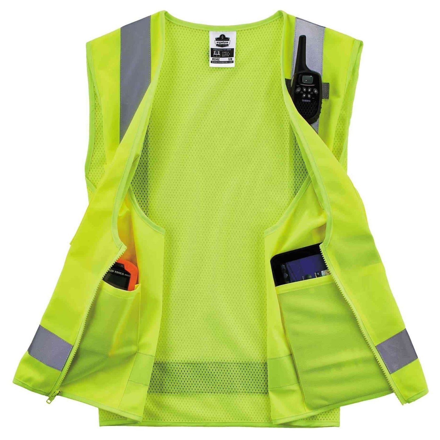 Yellow/Lime Safety Vest - Ergodyne - Hi-Visibility
