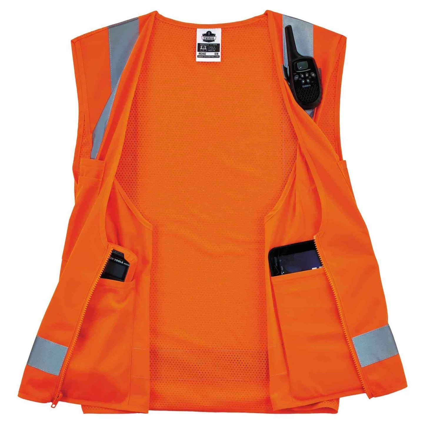 Yellow/Lime Safety Vest - Ergodyne - Hi-Visibility