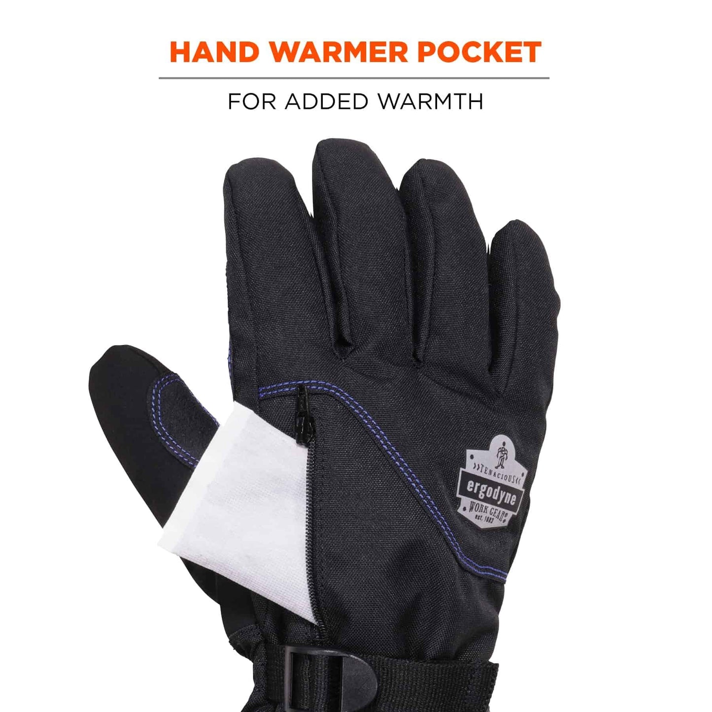 Black Performance Gloves - Ergodyne - Thermal Waterproof