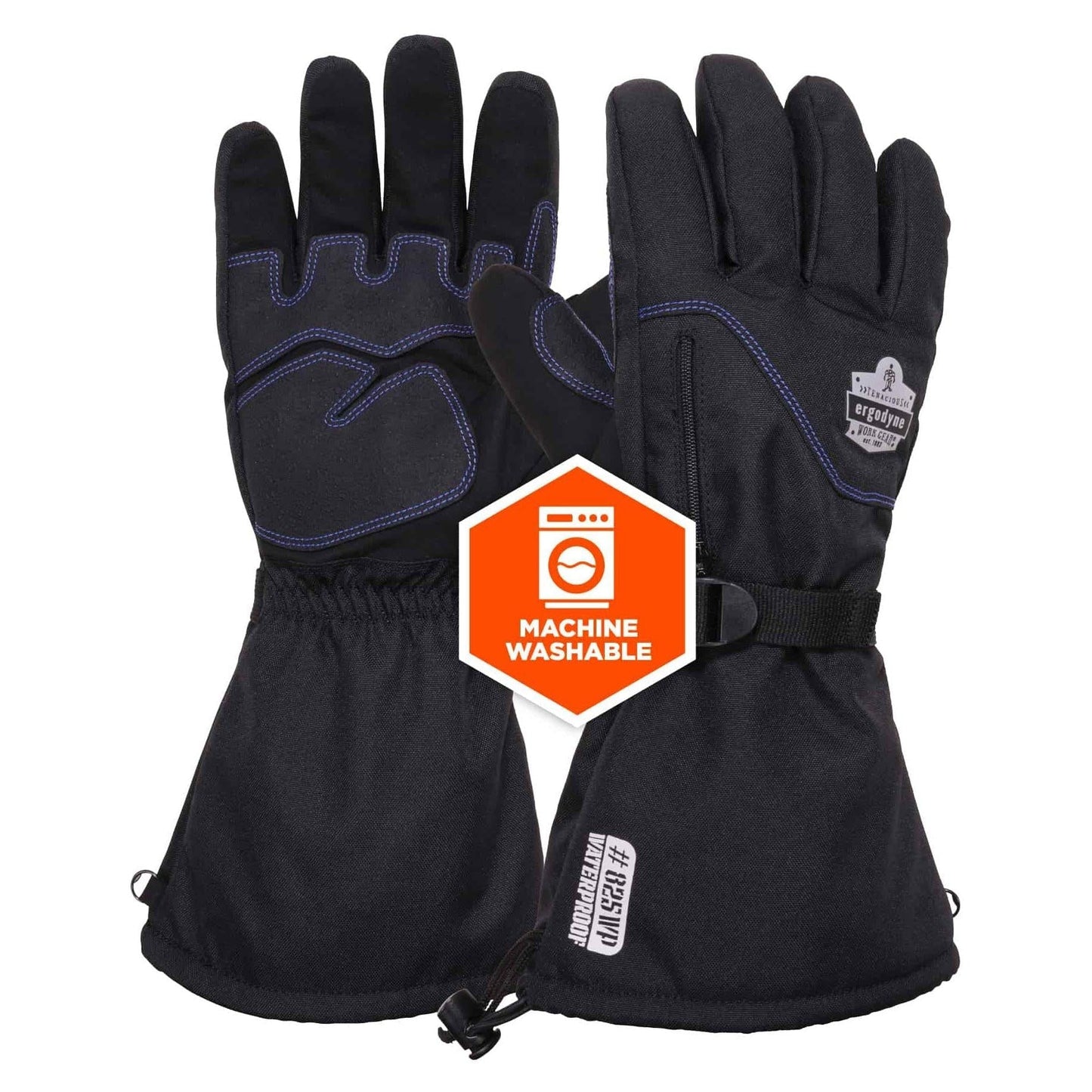 Black Performance Gloves - Ergodyne - Thermal Waterproof