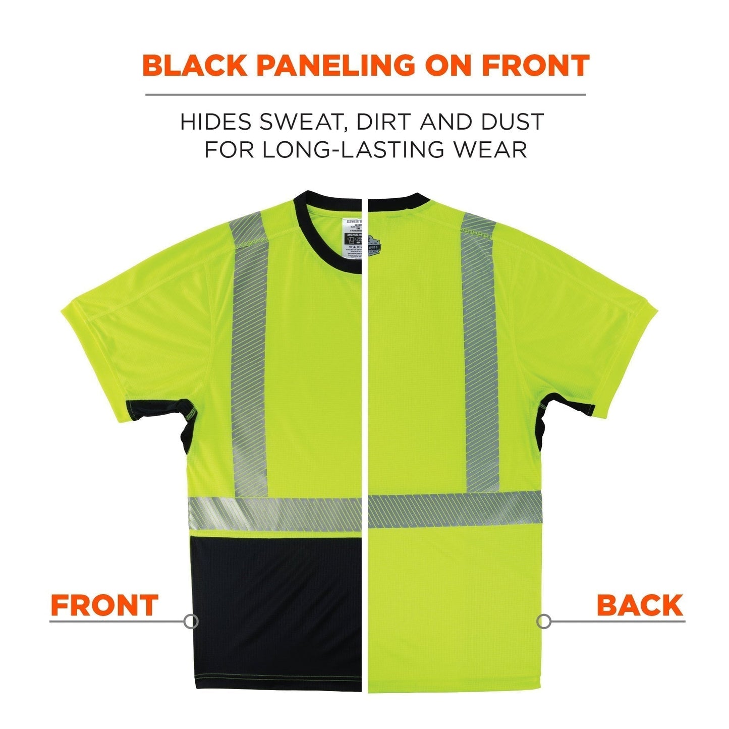 Yellow/Lime Safety Shirt - Ergodyne - Lightweight Fabric