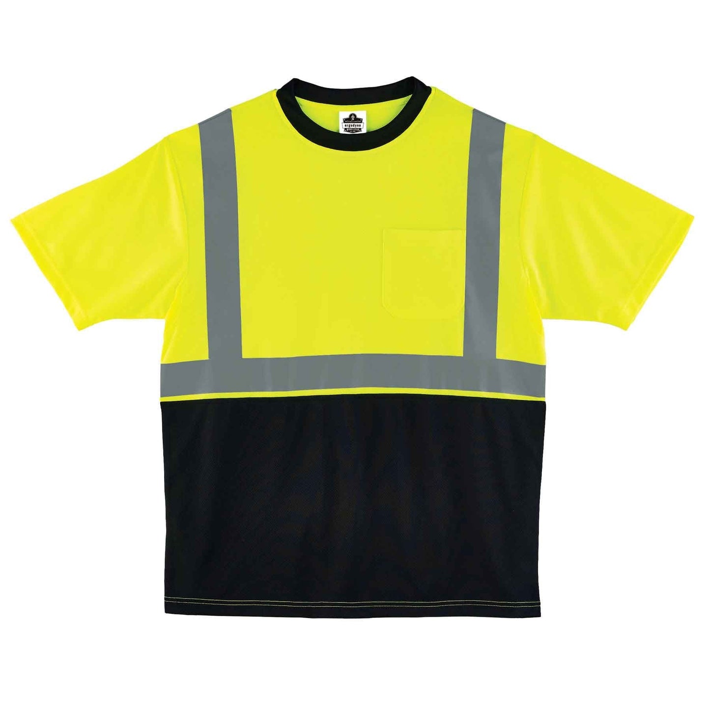 Yellow/Lime Safety Shirt - Ergodyne - Moisture-Wicking