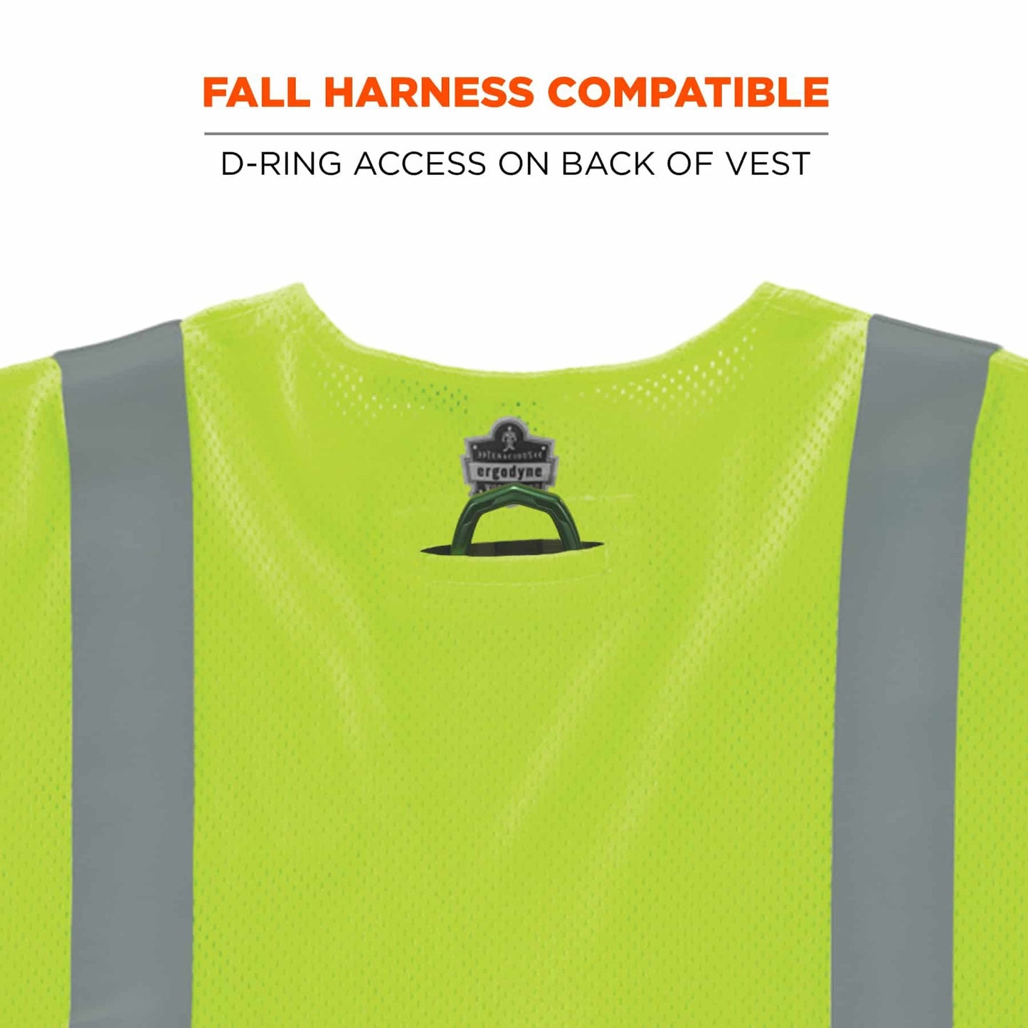 Yellow/Lime Safety Vests - Ergodyne - FR Mesh Design