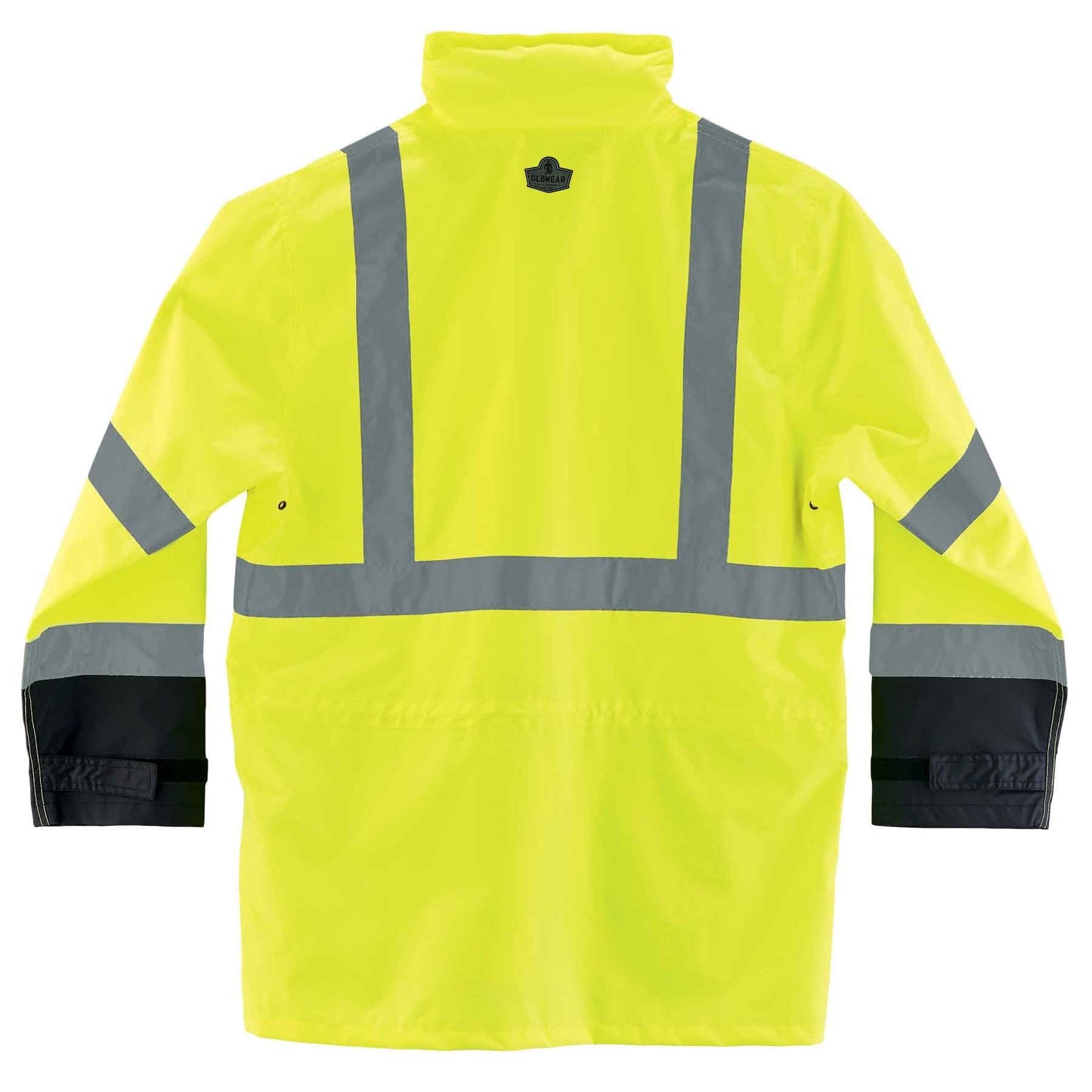 Yellow/Lime Rain Jacket - Ergodyne - Hi-Vis Waterproof