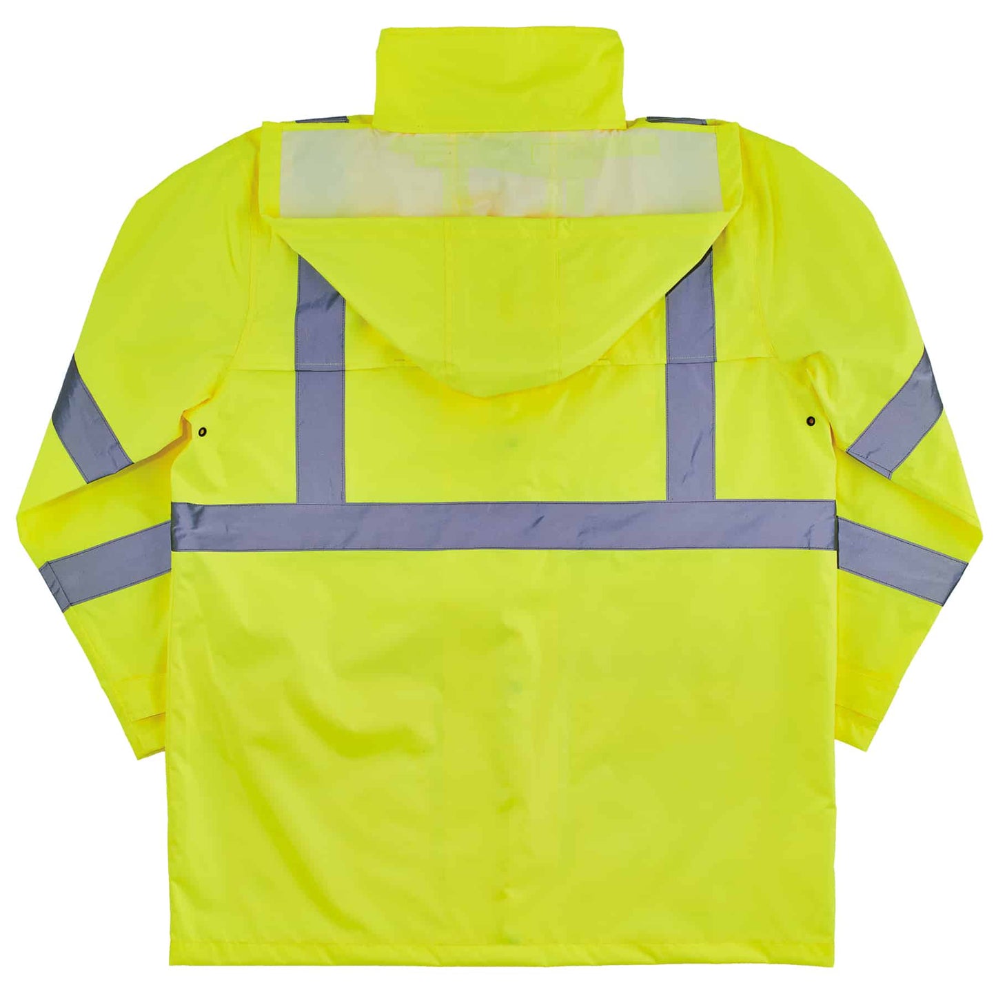 Yellow/Lime Rain Jacket - Ergodyne - Waterproof Design