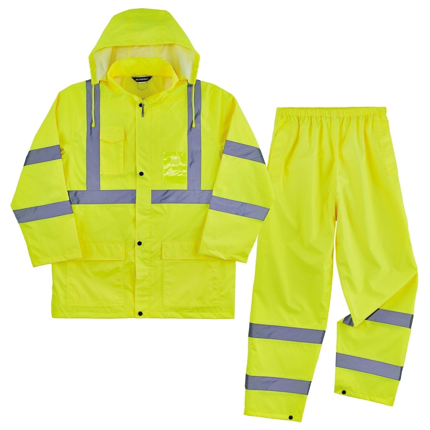 Yellow/Lime Rain Suit - Ergodyne - Waterproof Design
