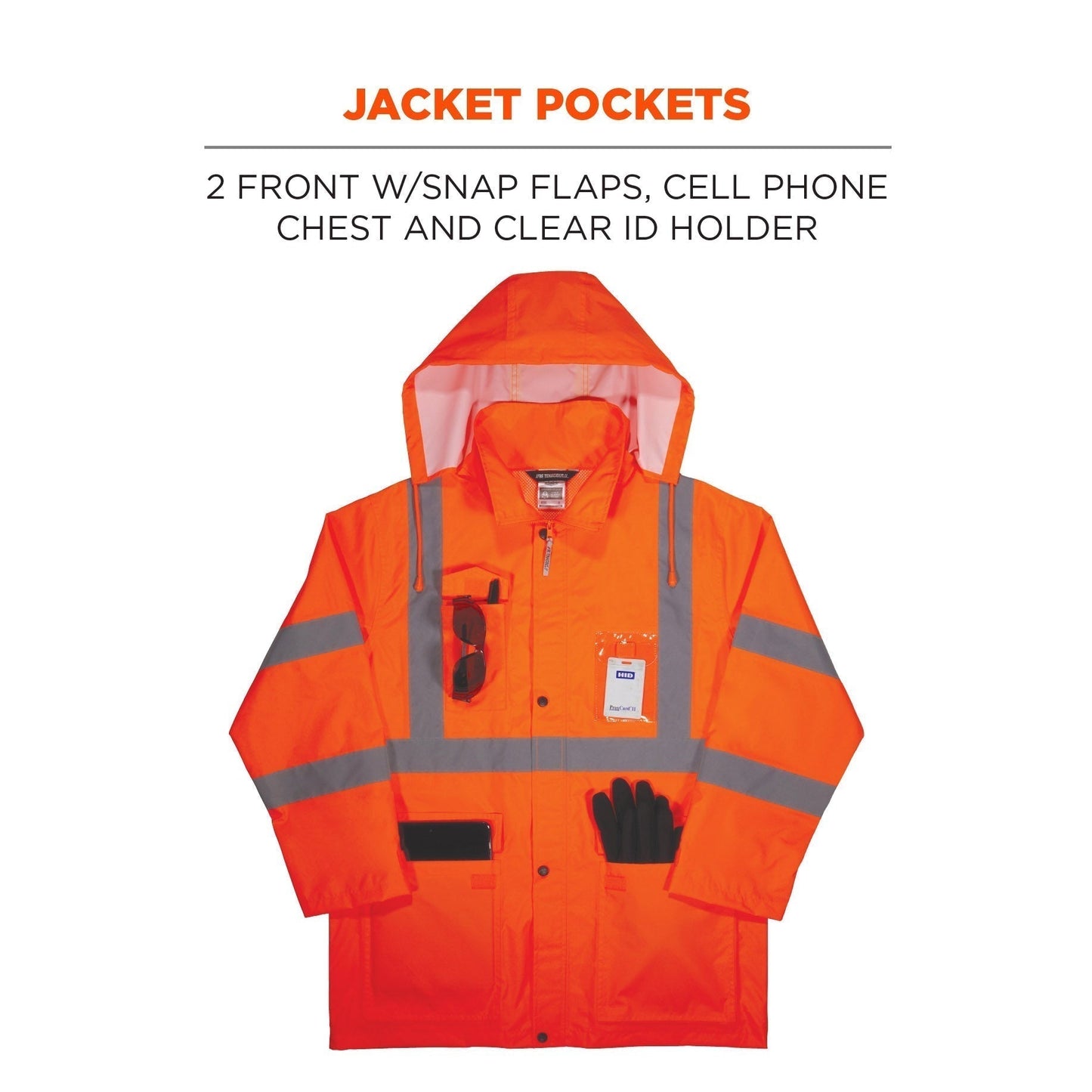 Yellow/Lime Rain Suit - Ergodyne - Waterproof Design