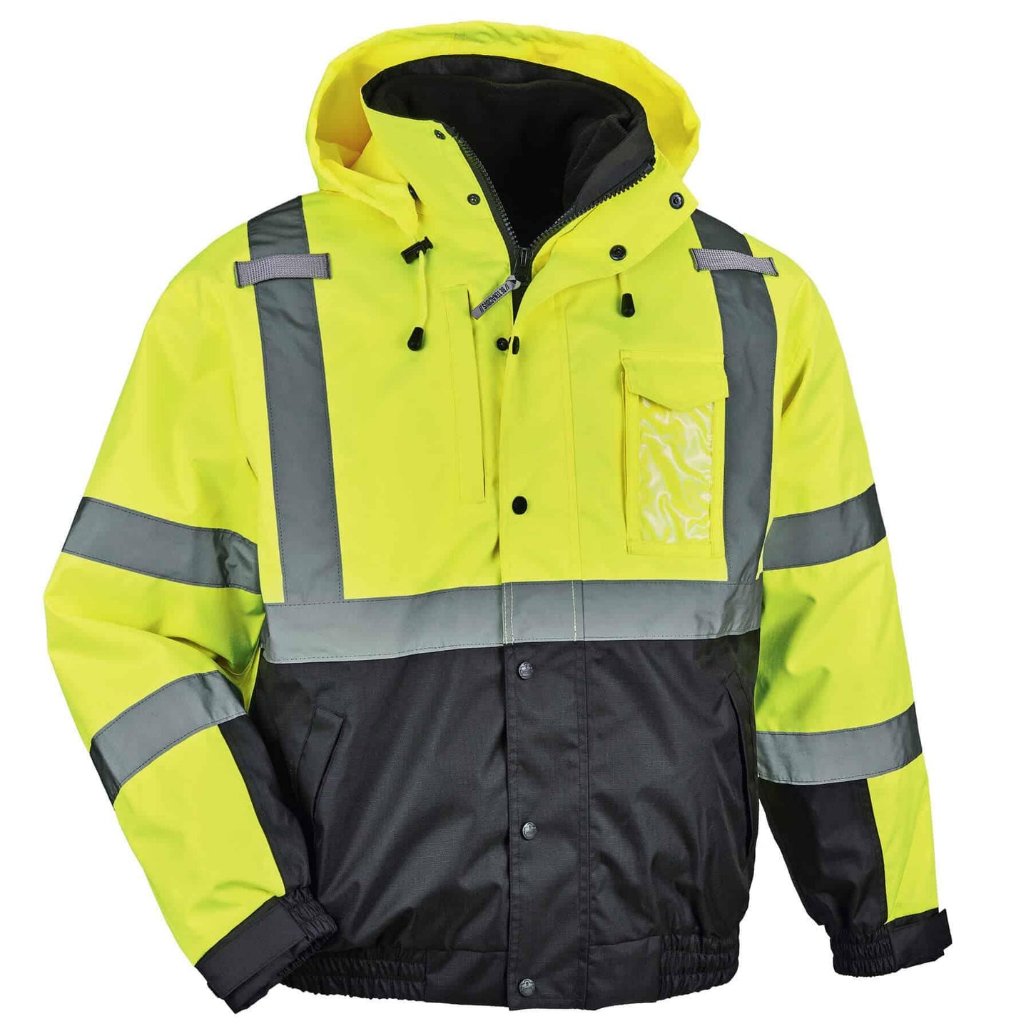 Yellow/Lime Safety Jacket - Ergodyne - Hi-Vis Design