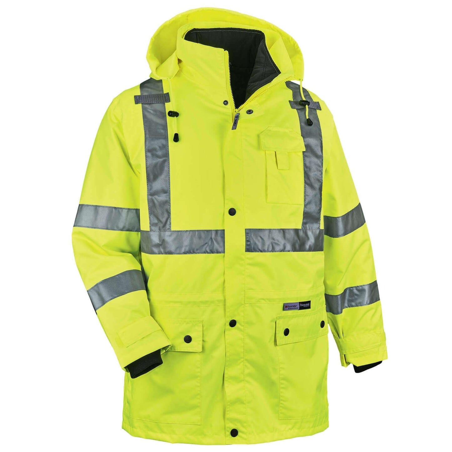 Yellow/Lime Safety Jackets - Ergodyne - Versatile Design