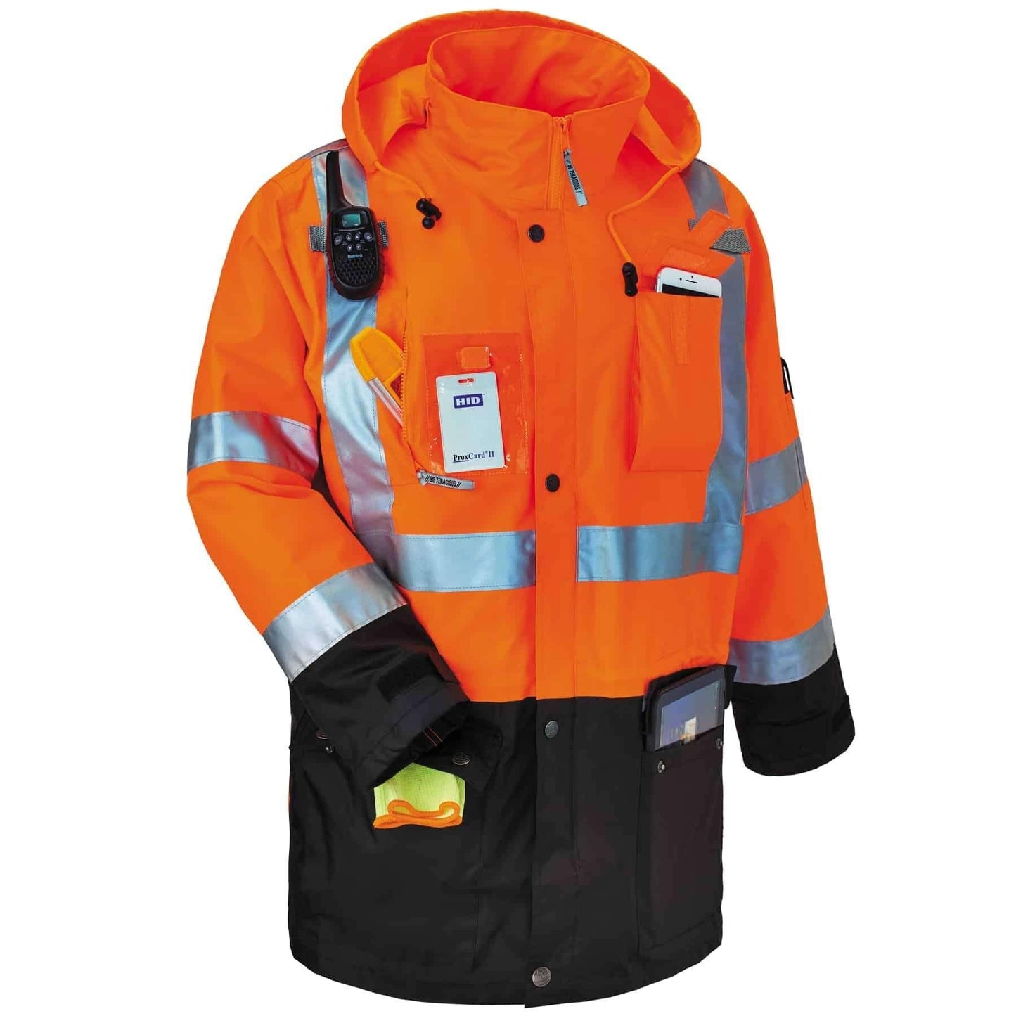 Yellow/Lime Safety Jacket - Ergodyne - High Visibility