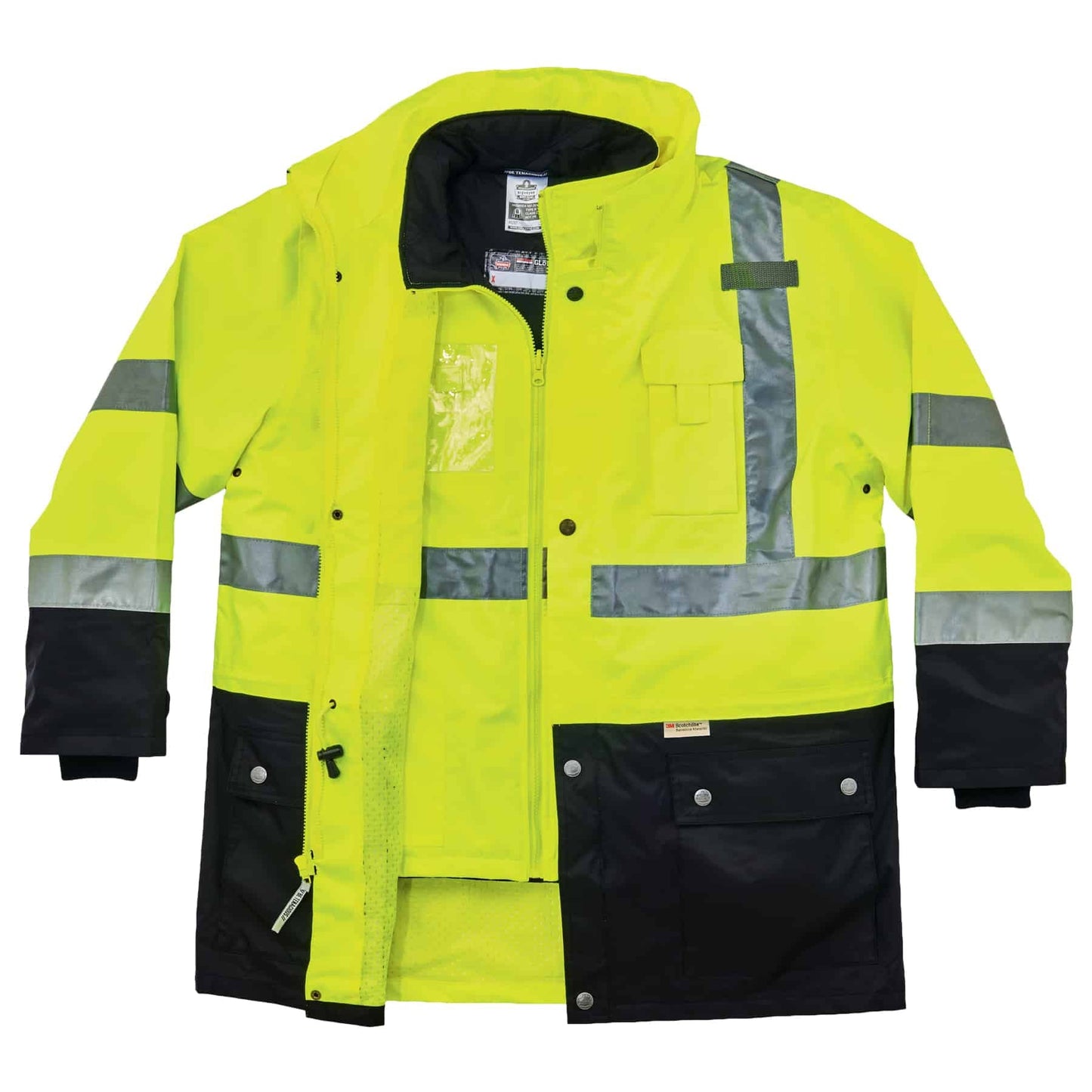 Yellow/Lime Safety Jacket - Ergodyne - Thermal Protection