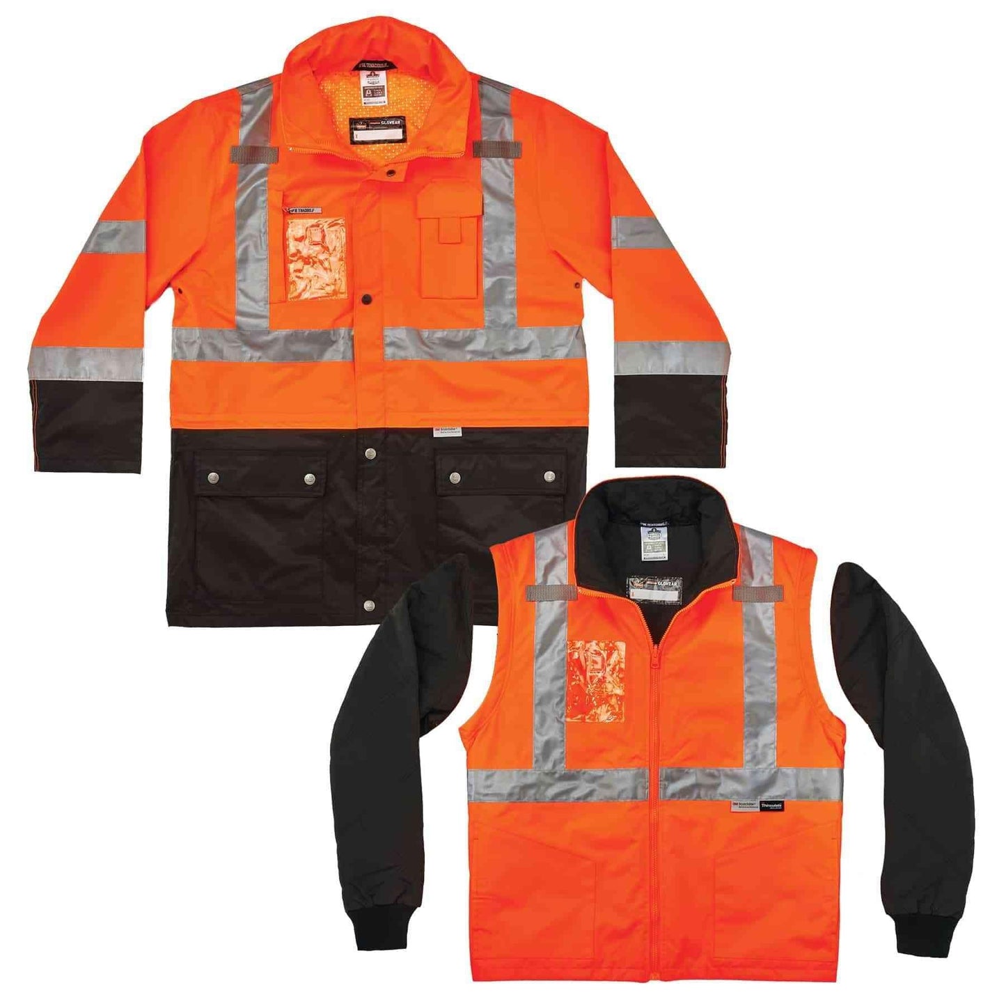 Yellow/Lime Safety Jacket - Ergodyne - Thermal Protection