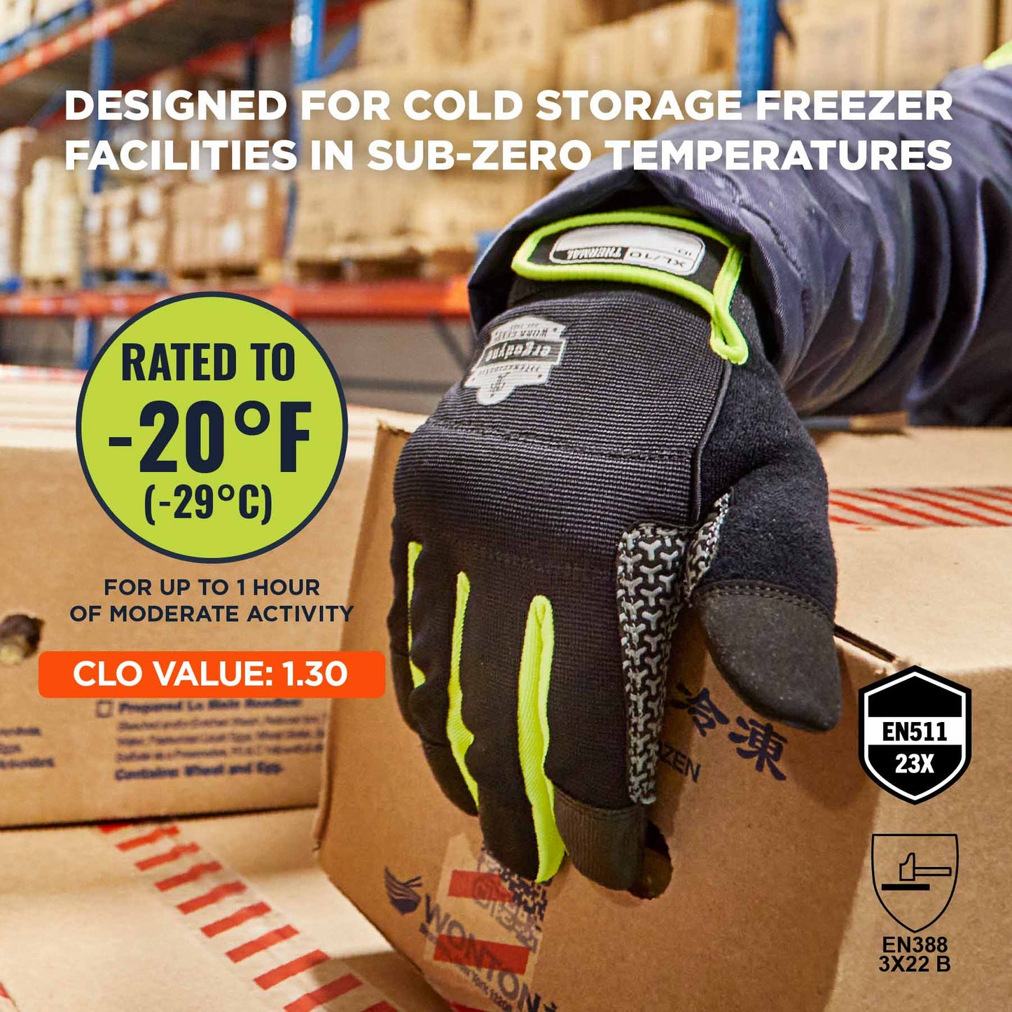 Black Insulated Gloves - Ergodyne - Cold Weather Performance
