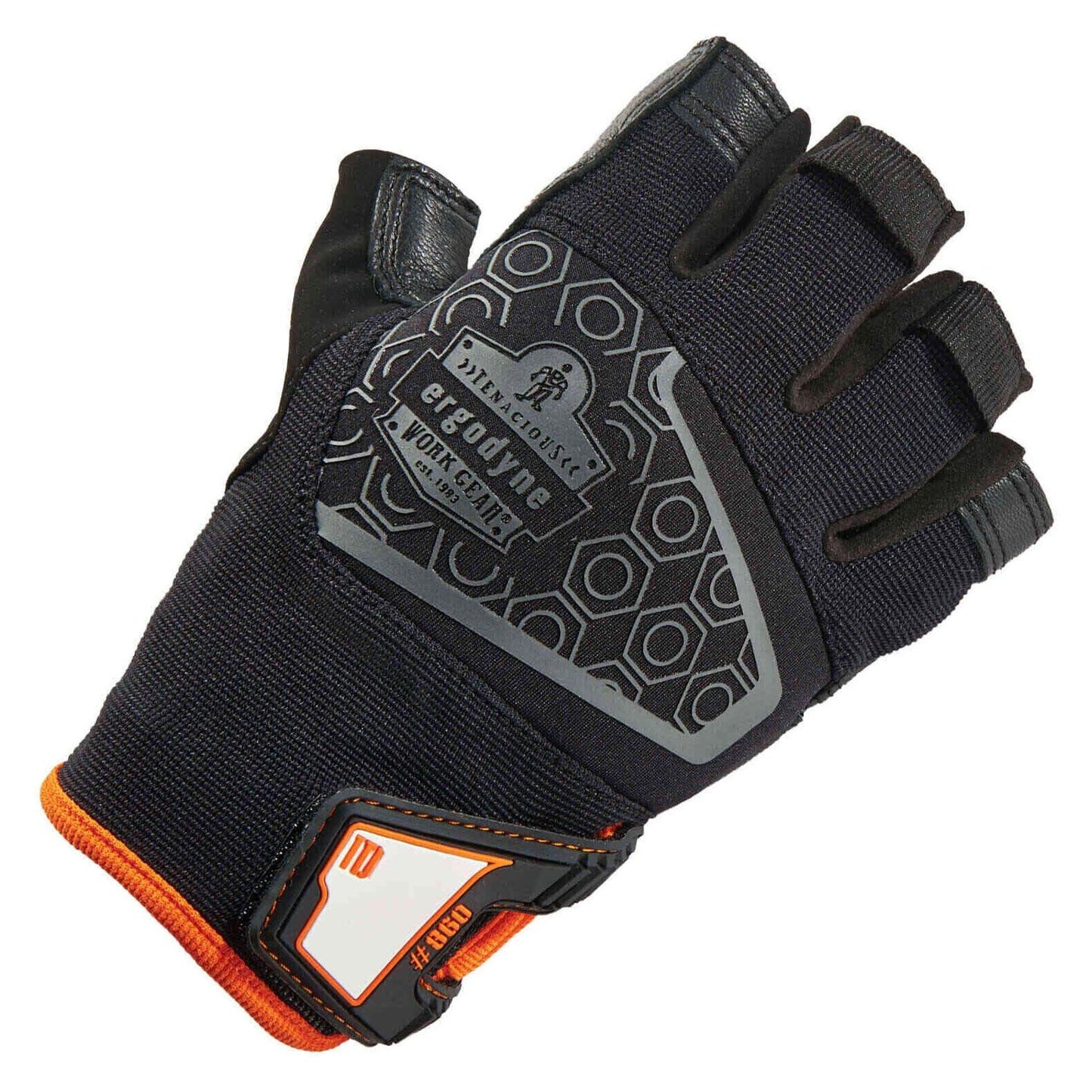 Black Performance Gloves - Ergodyne - Heavy Duty Grip