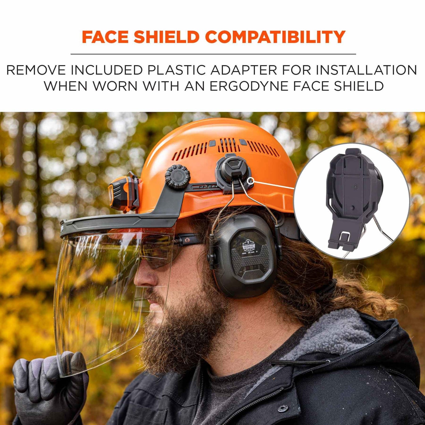 26dB NRR Ear Muffs - Ergodyne - Comfortable Design