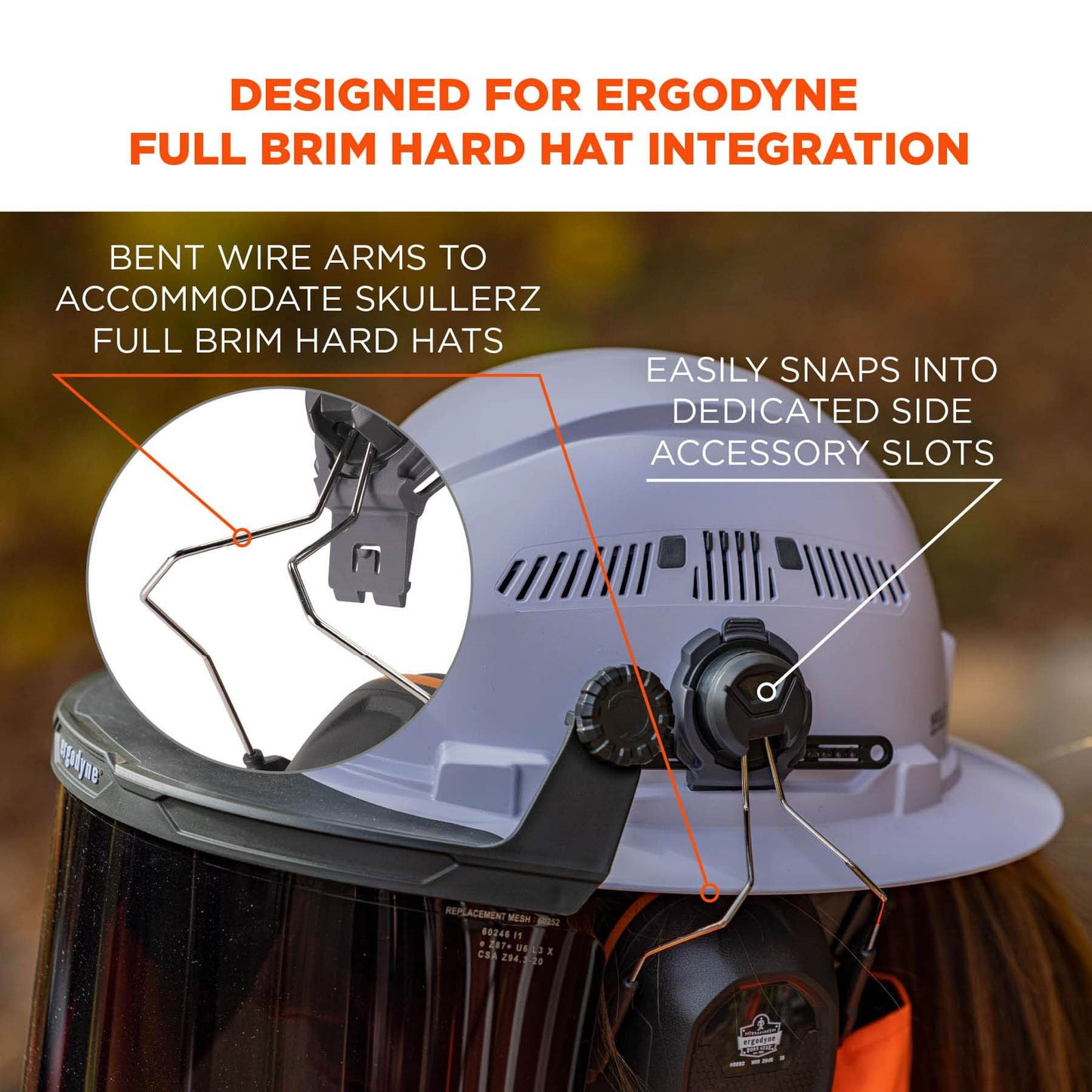 26dB NRR Ear Muffs - Ergodyne - Comfortable Design