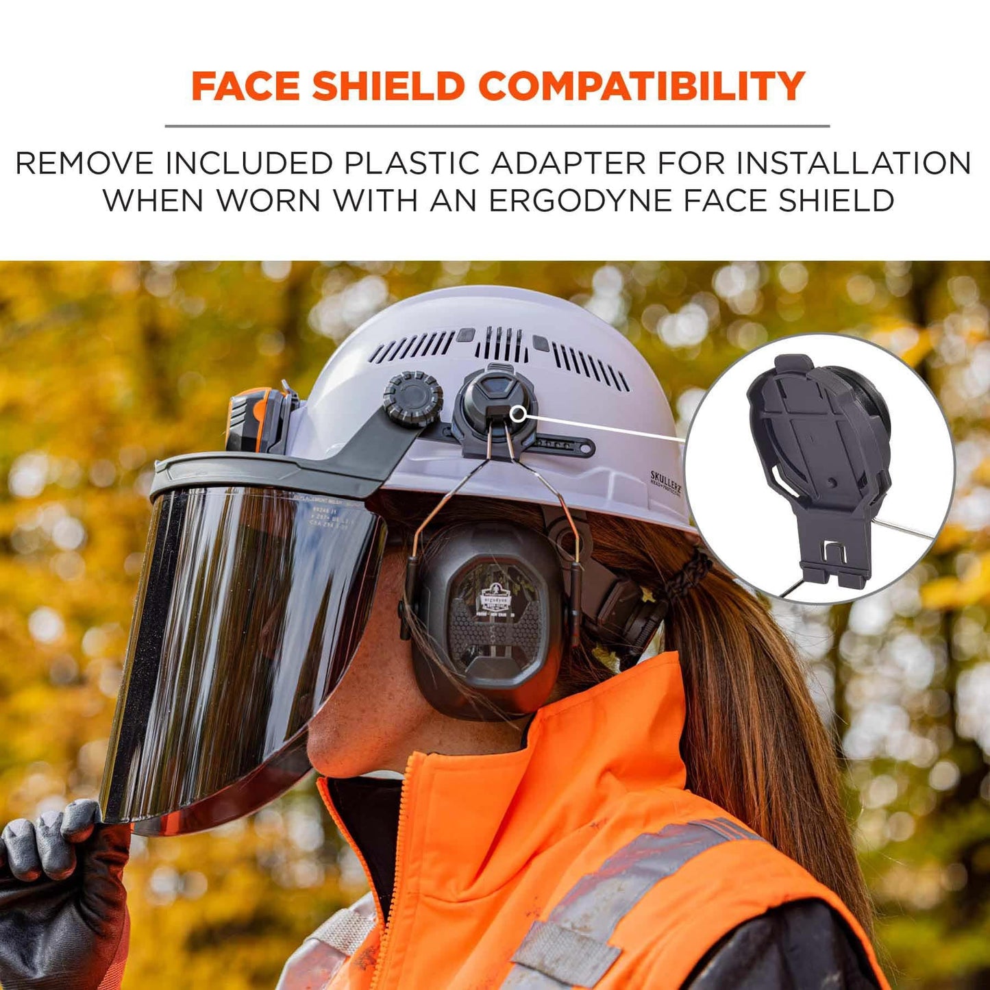 26dB NRR Ear Muffs - Ergodyne - Comfortable Design