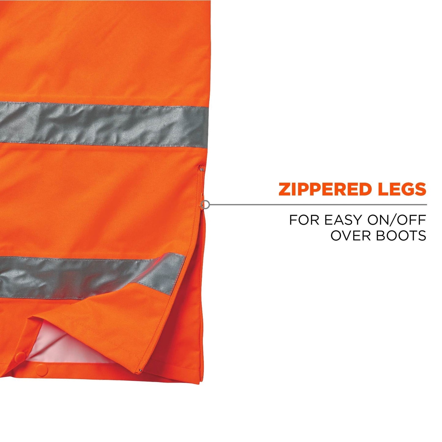 Yellow/Lime Rain Pants - Ergodyne - Waterproof Design