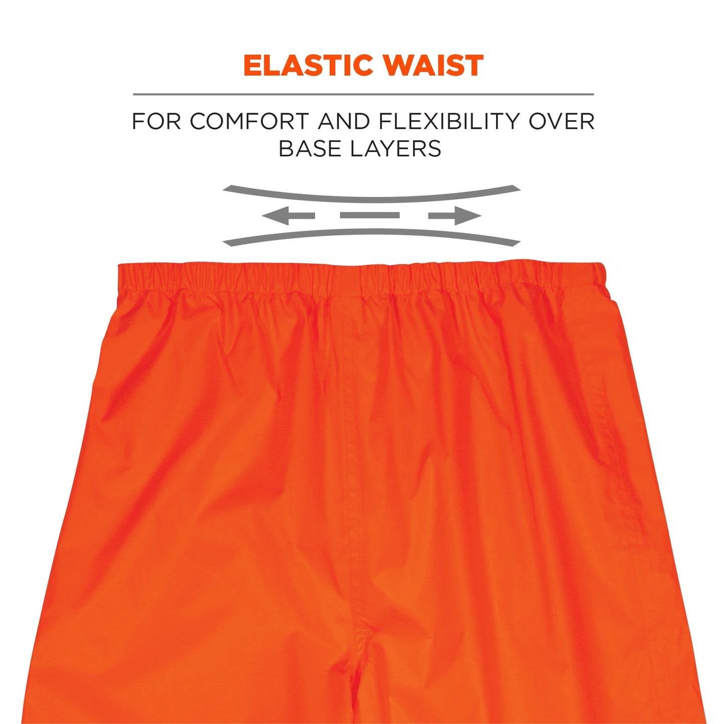 Yellow/Lime Rain Pants - Ergodyne - Waterproof Fabric