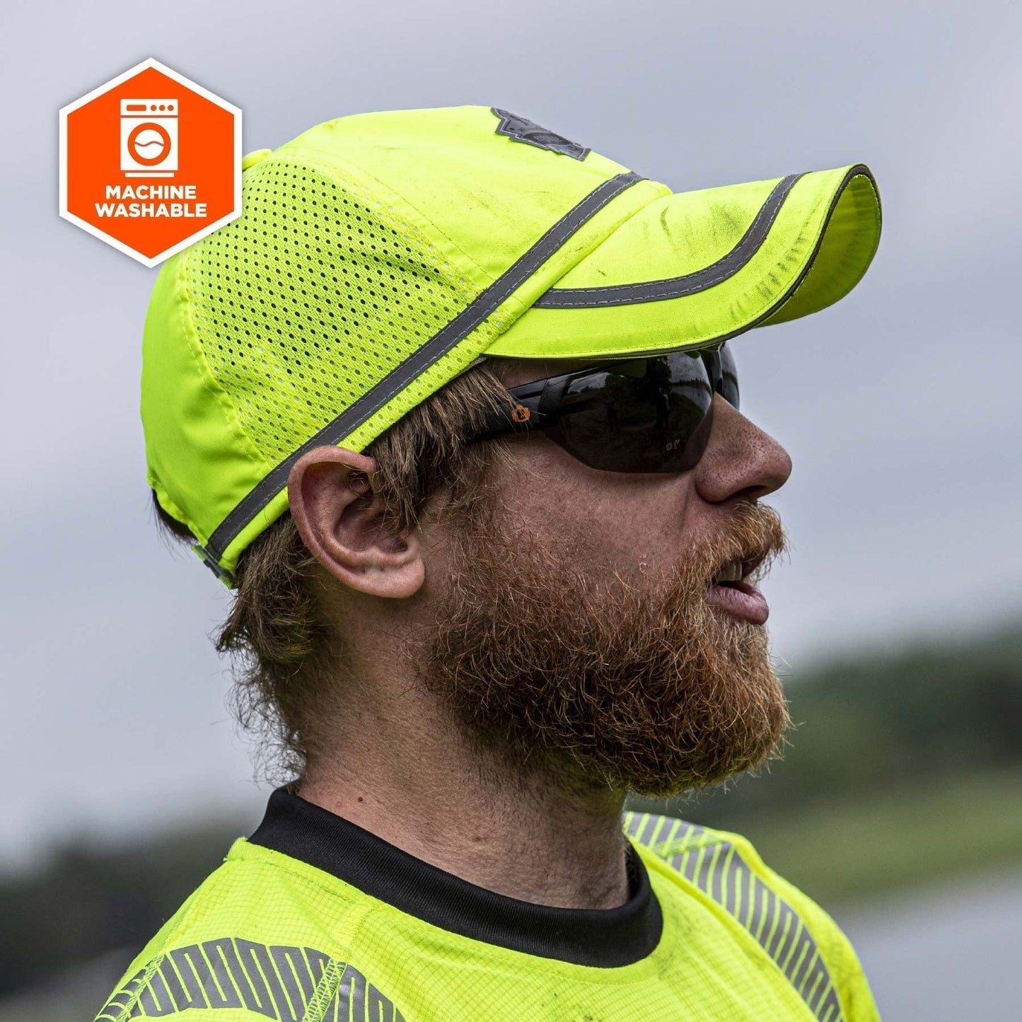 Yellow/Lime Ball Caps - Ergodyne - Hi-Vis Design